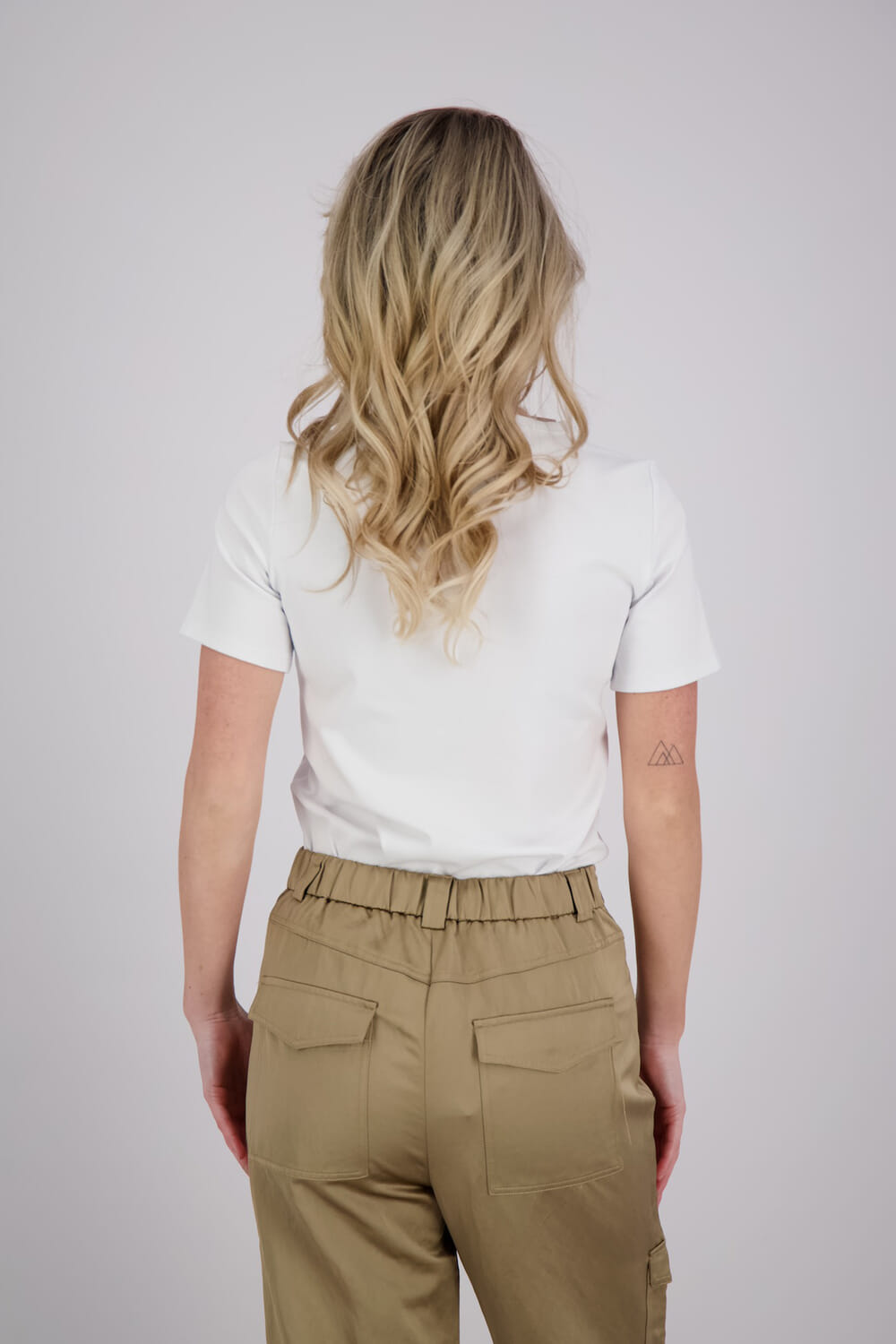 Yaya T-shirt Wit dames in wit