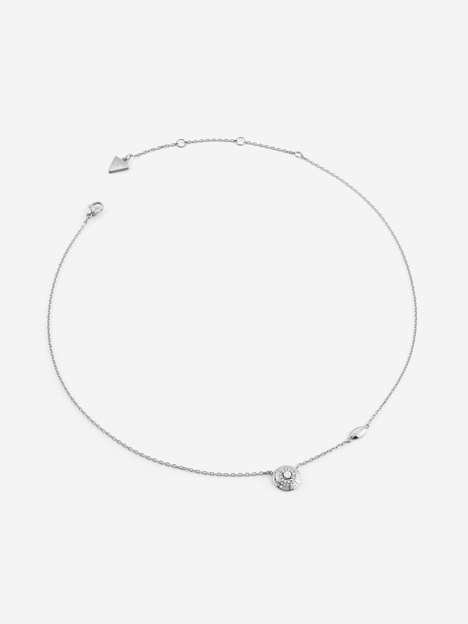 Guess Sparks Ketting in zilver