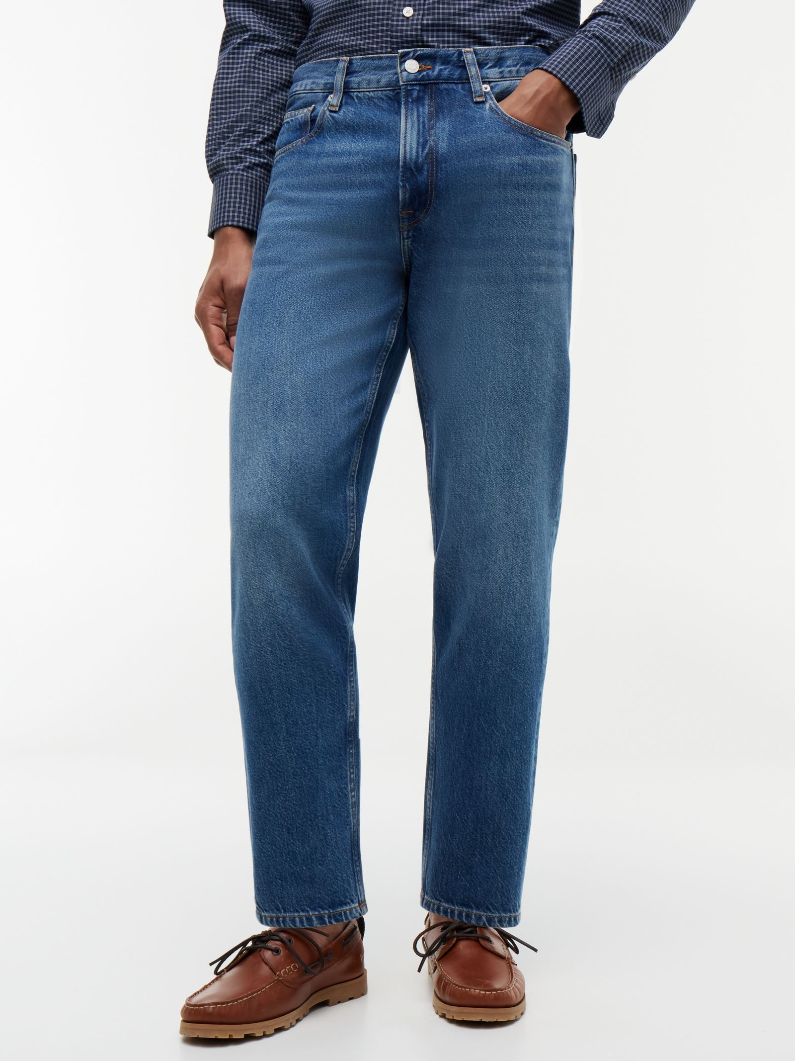 Tommy Hilfiger Soho Regular Tapered Jeans met Whiskers