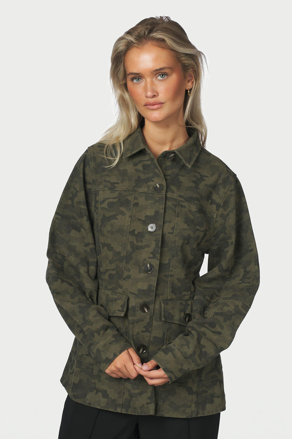 Neo Noir Blazer Perrie Camou Army dames