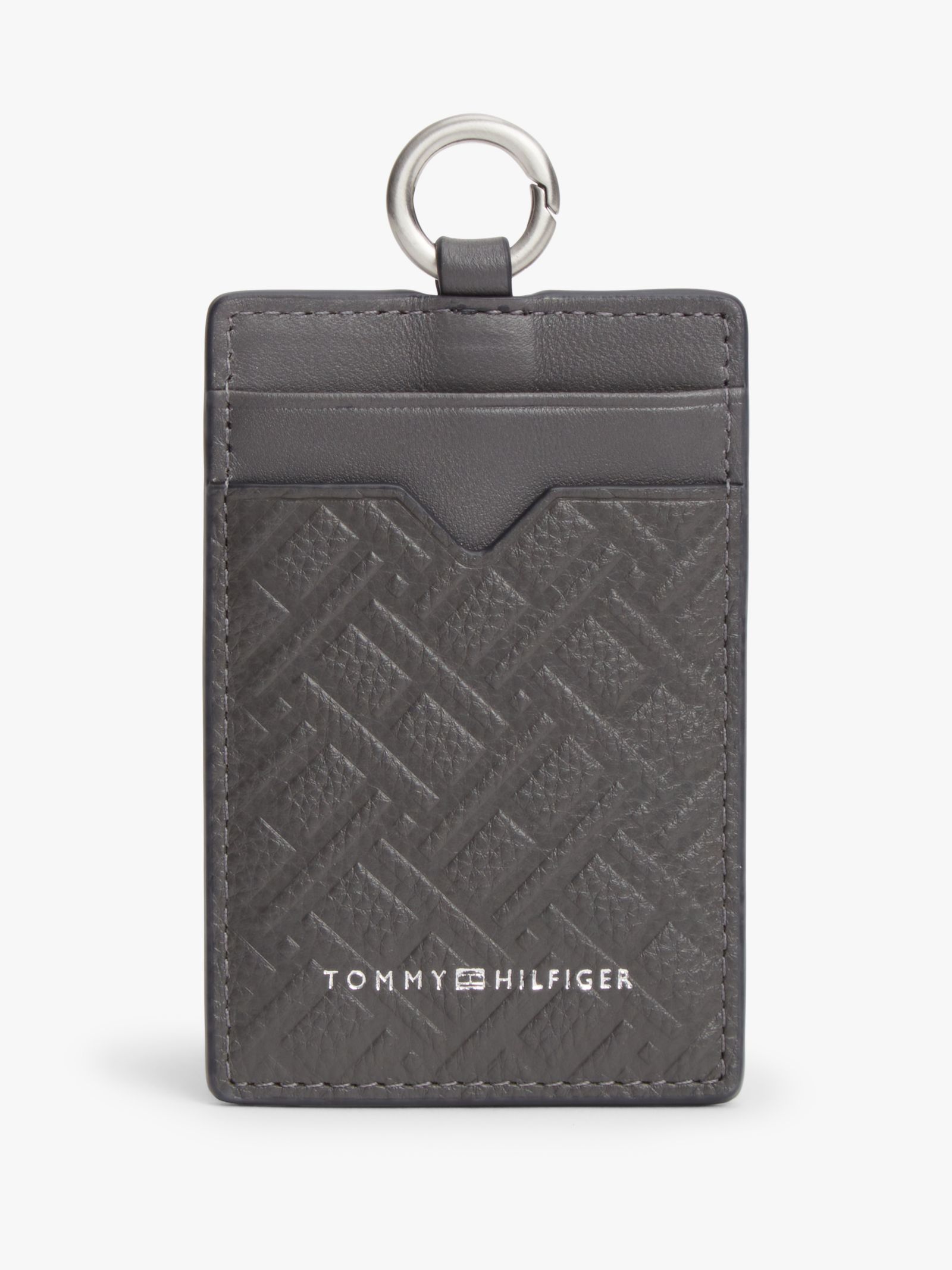 Tommy Hilfiger Modern Leren Kaarthouder met vlag