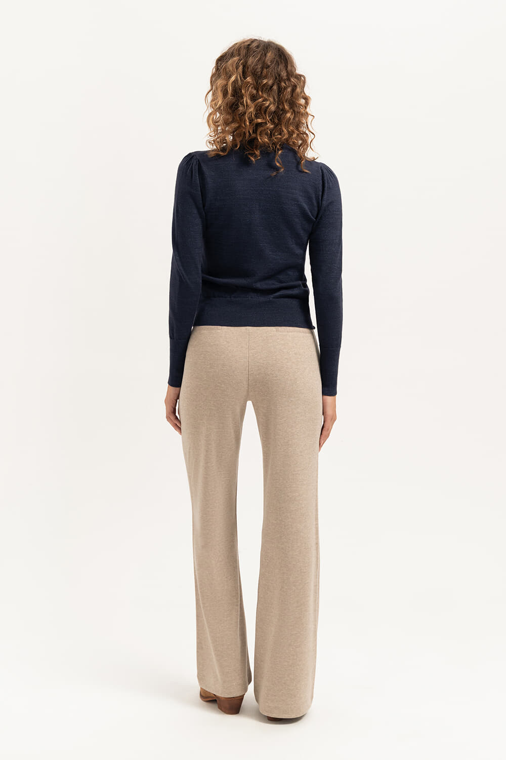 Florez Broek Loiza Beige dames