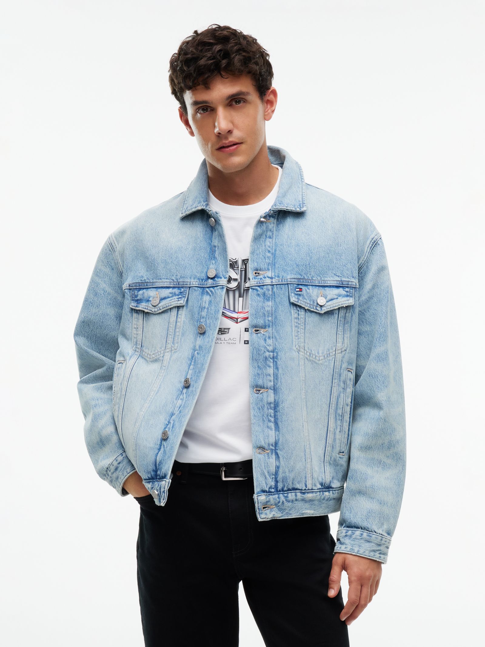 Tommy Hilfiger TH X Cadillac Formula 1® team denim truckerjack