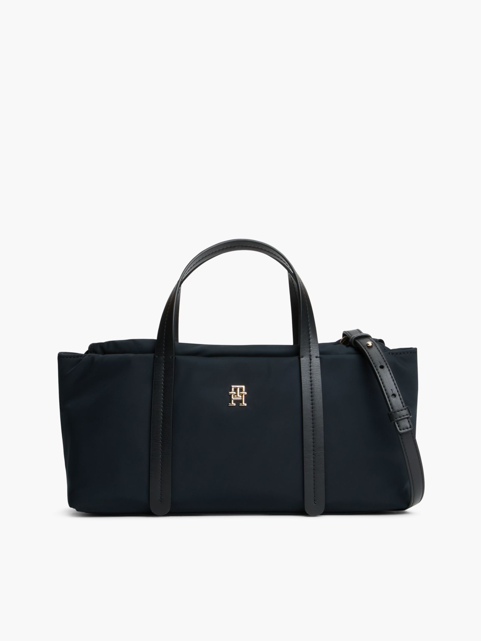 Tommy Hilfiger Crossbodytas van textiel met TH Monogram in marine