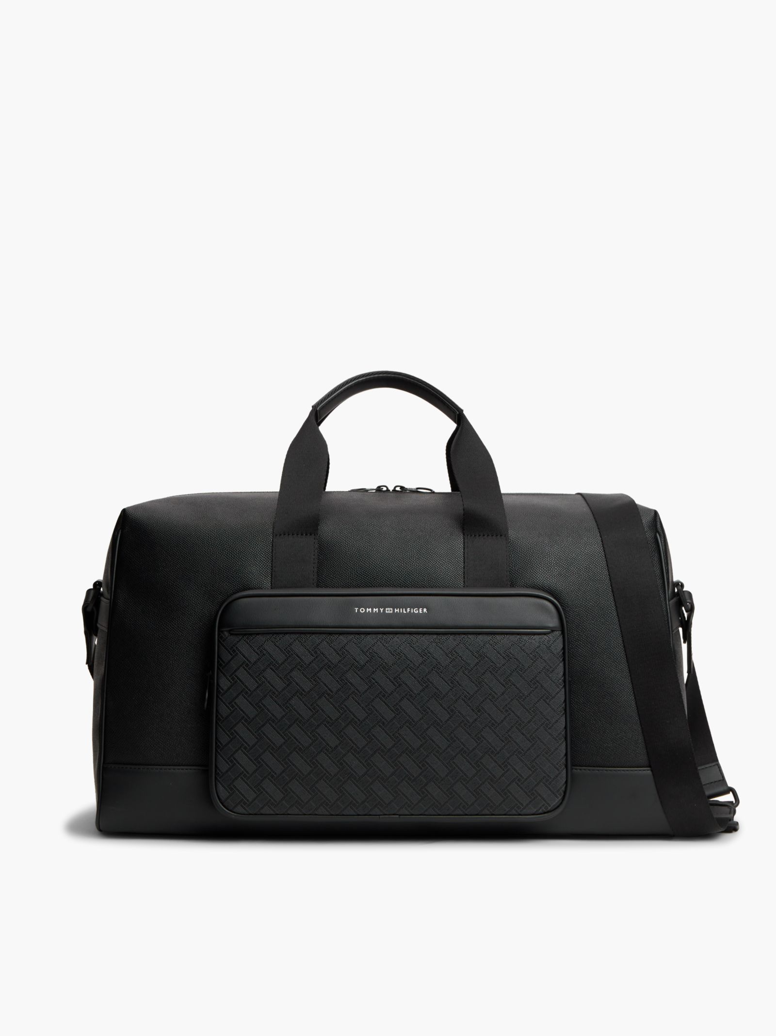 Tommy Hilfiger TH Modern duffeltas met textuur en vlag