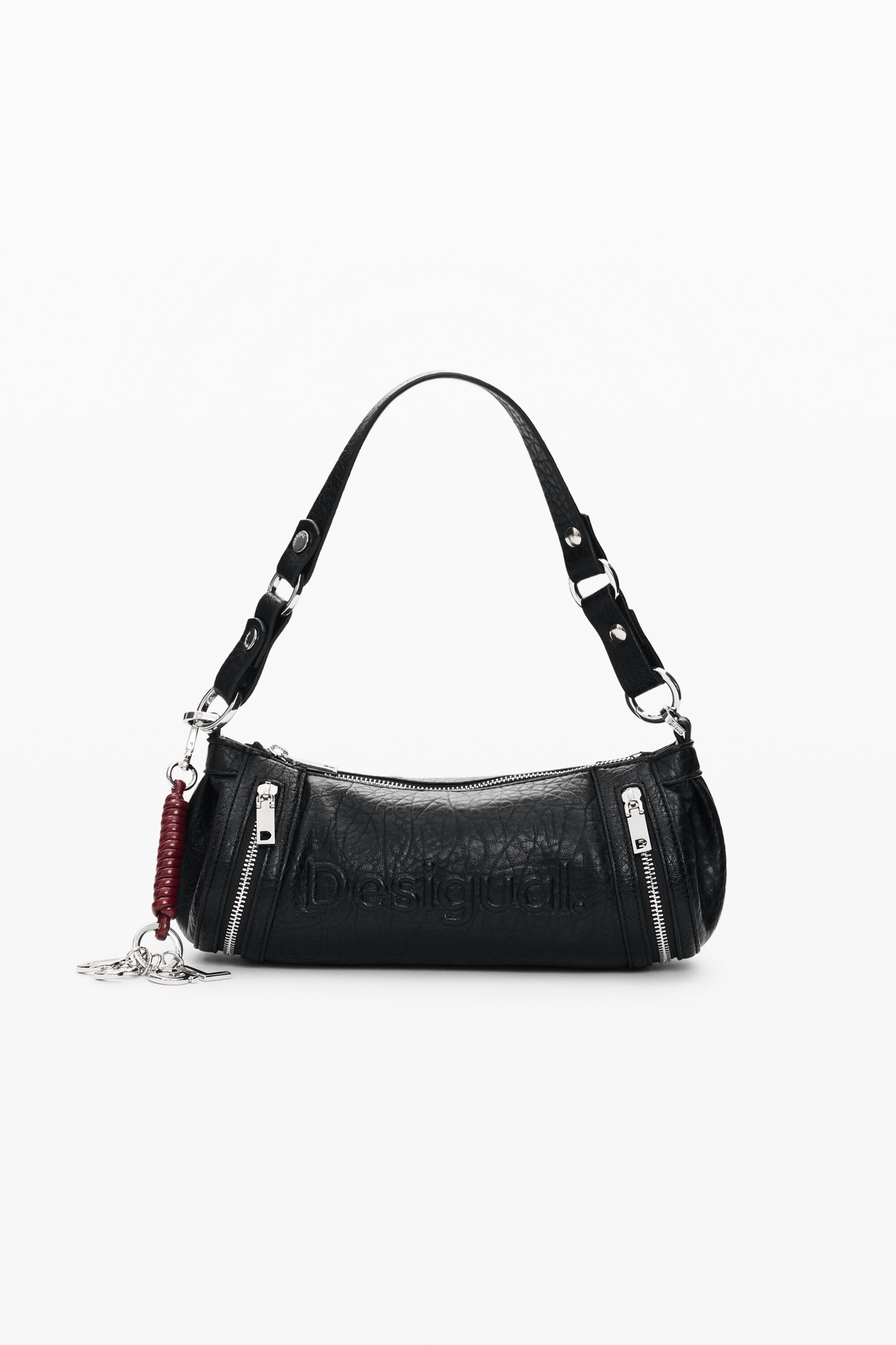 Desigual Middelgrote tas in leerlook