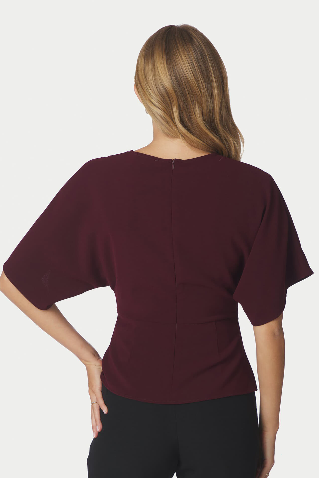 Neo Noir Blouse Miriel Bordeaux Rood dames