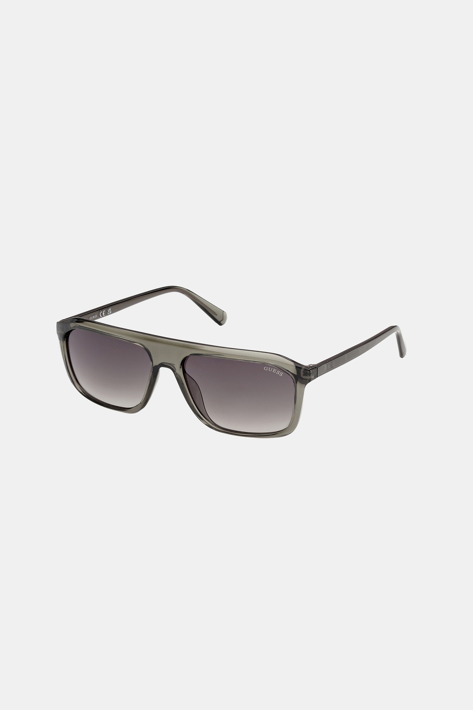 Guess Rechthoekige Zonnebrillen for men in zwart