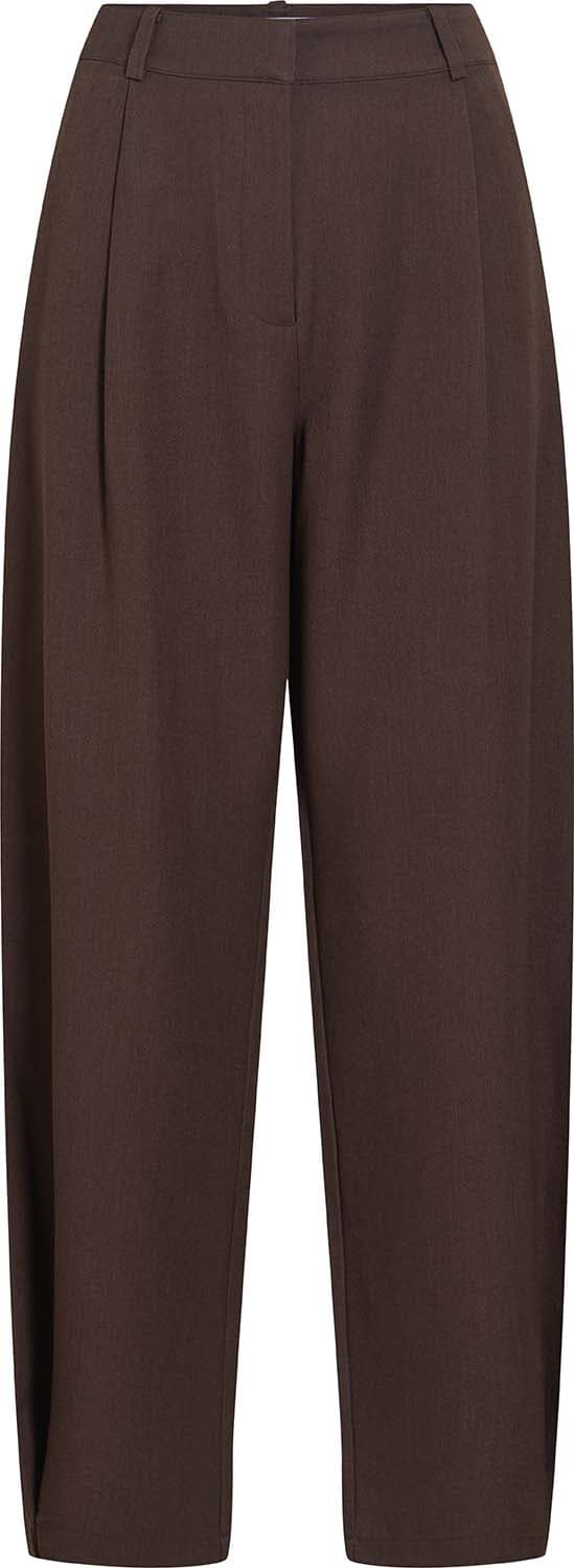Vila Pantalon Leora Barrel Ankle Bruin dames