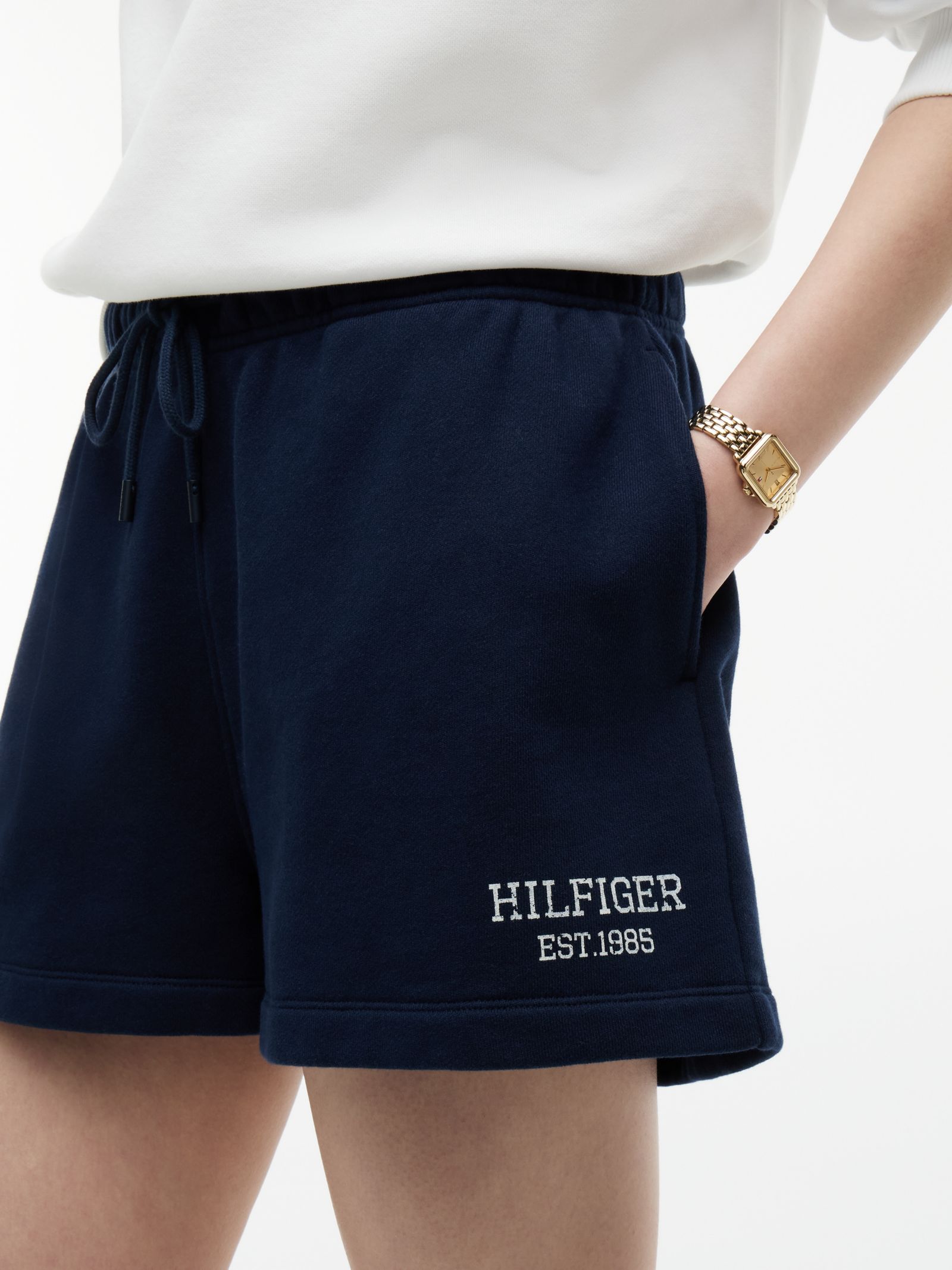 Tommy Hilfiger Terry joggingshort met logo