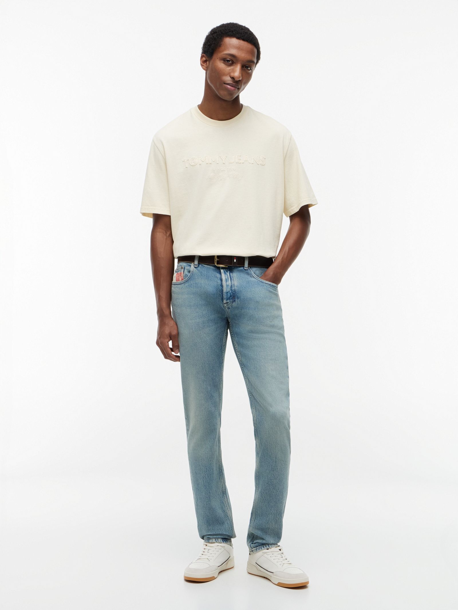 Tommy Jeans Scanton Slim jeans met vintage fading