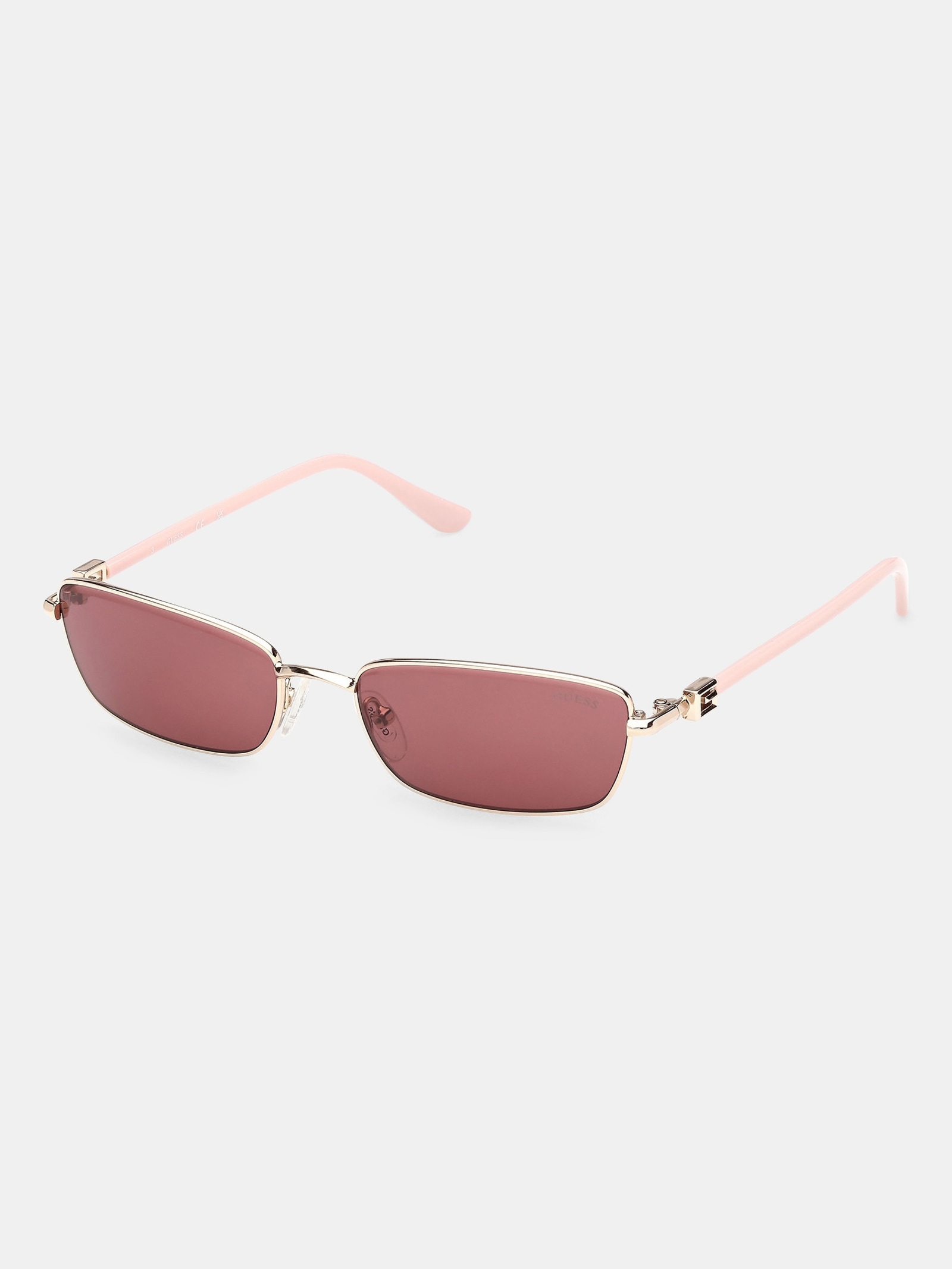 Guess Rechthoekige Zonnebrillen for women in goud