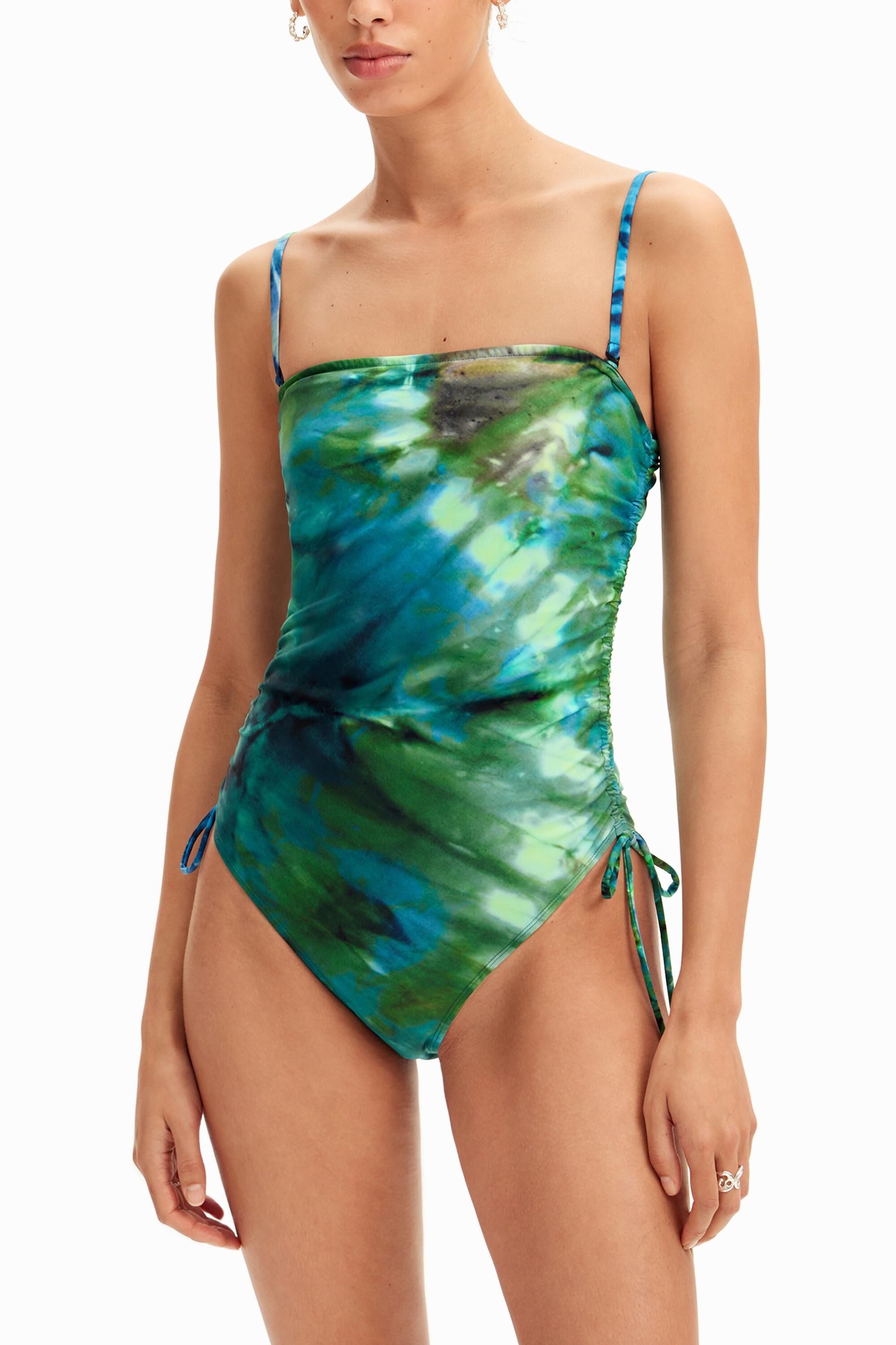 Desigual Tie-dye bandeau-badpak