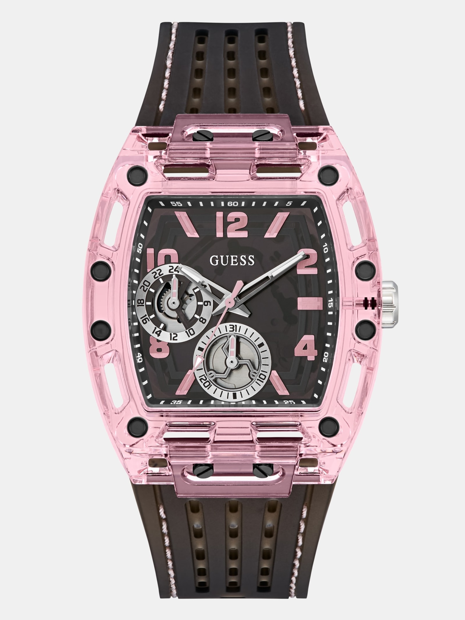 Guess Multifunctioneel Horloge Silicone 41,5 Mm