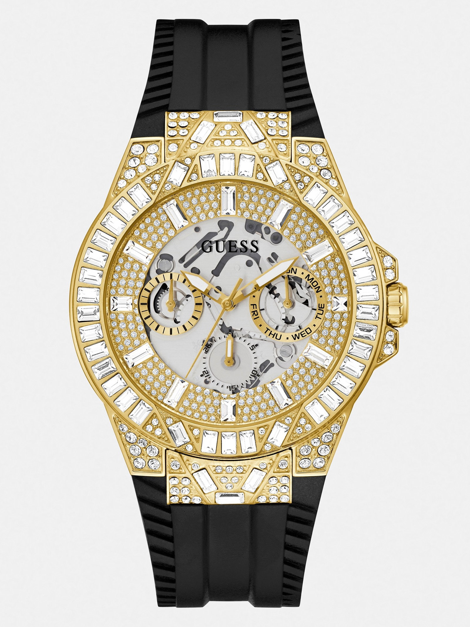 Guess Multifunctioneel Horloge Kristallen