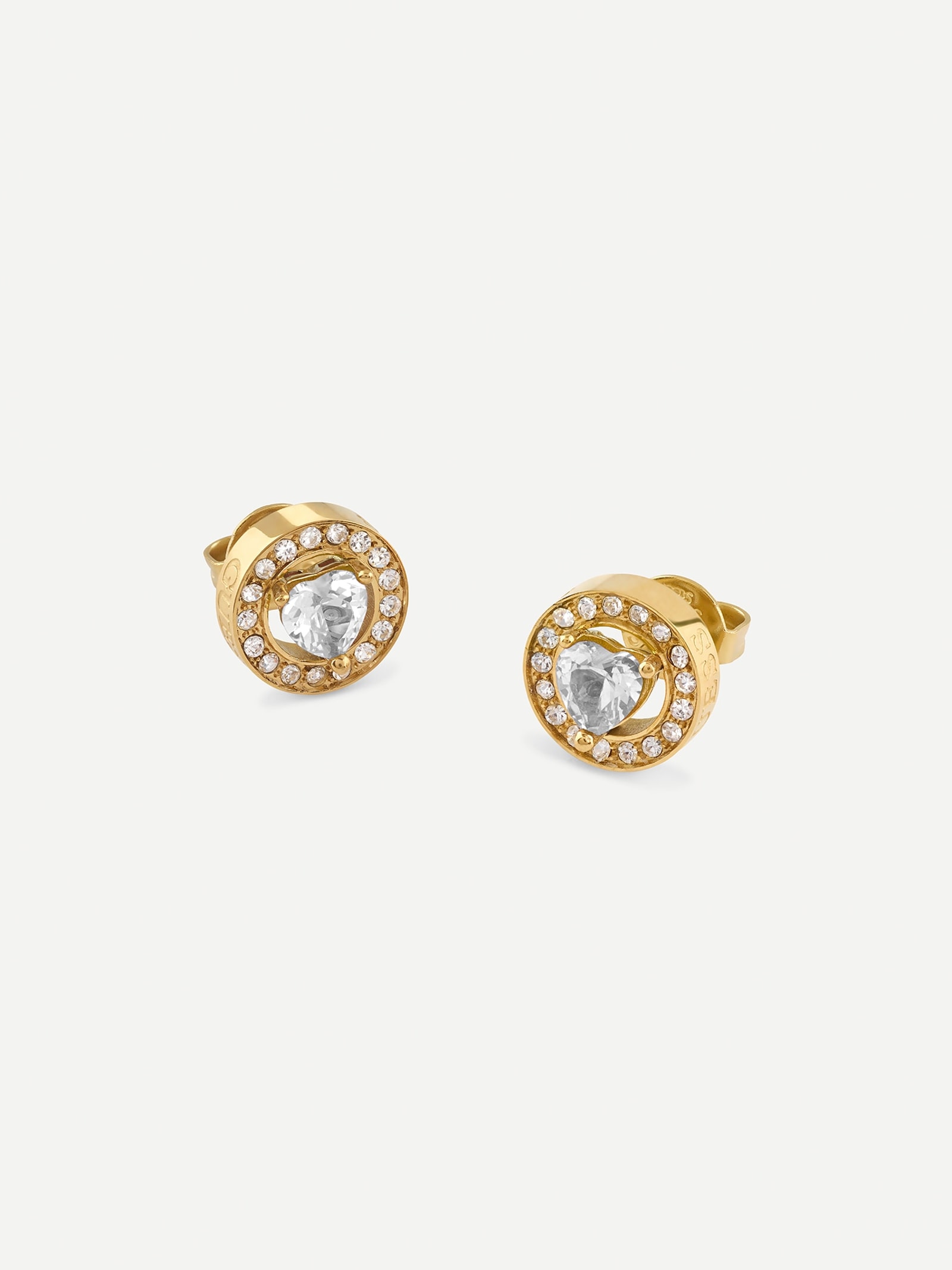 Guess M’ama Non M’ama-Oorbellen in goud