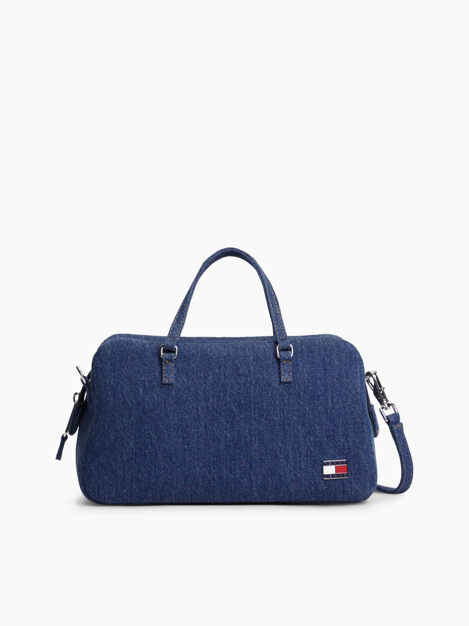 Tommy Jeans Crossbody shopper van denim met metalen logo