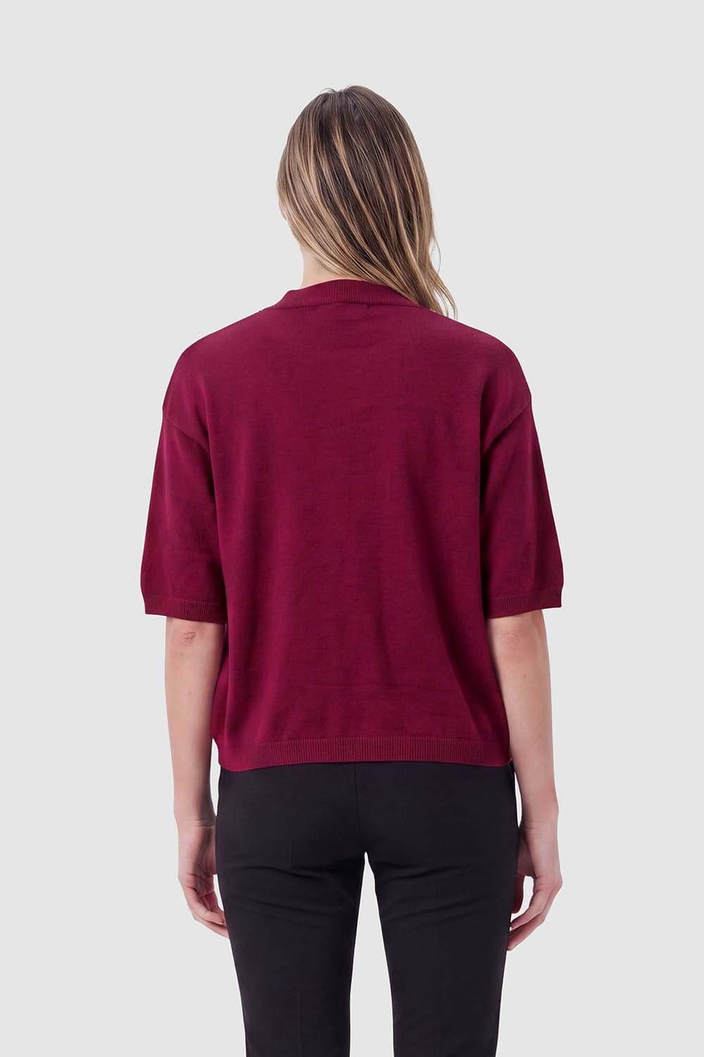 In Shape Pullover Cerren Bordeaux Rood dames