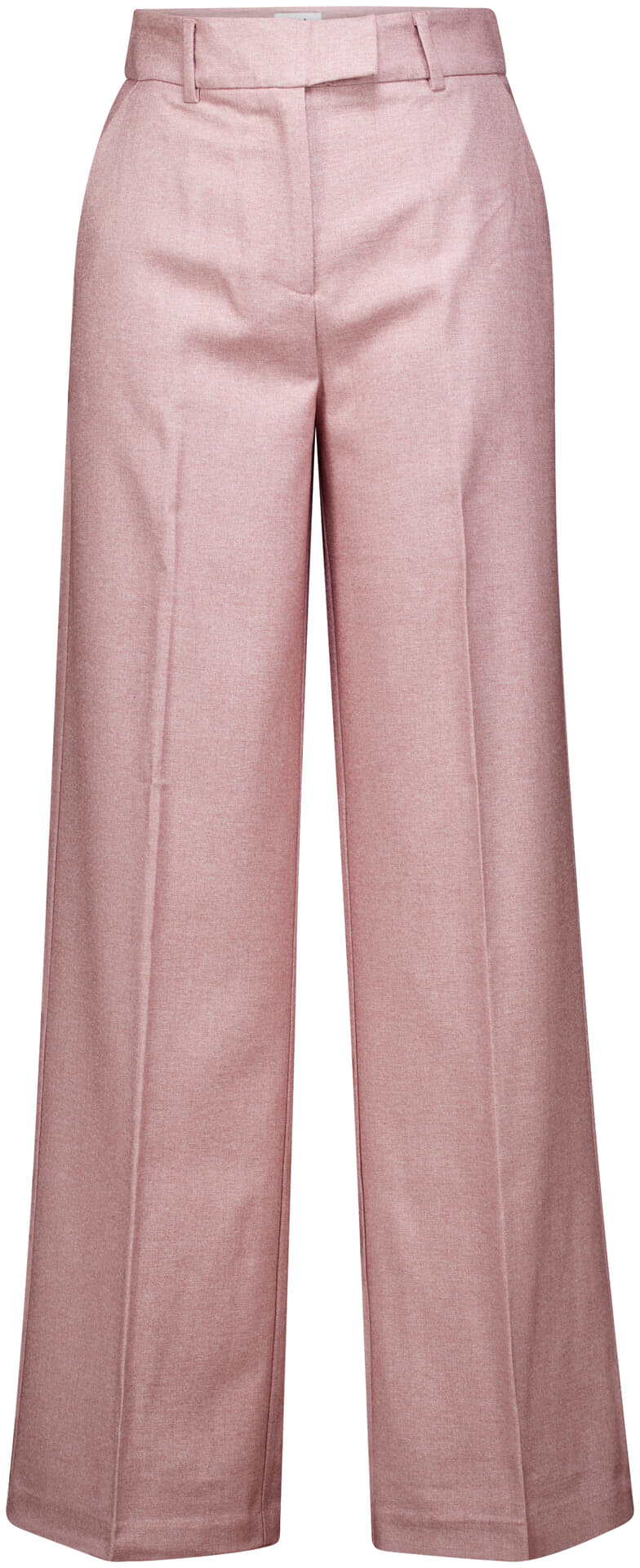Vila Pantalon Keep HW Wide Tailored Roze dames