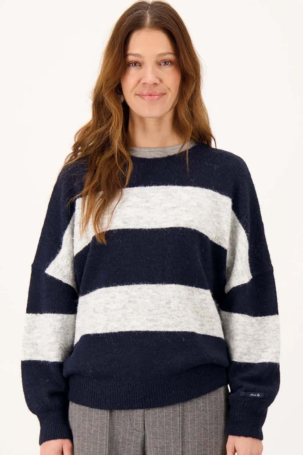 Zusss Trui Blauw dames