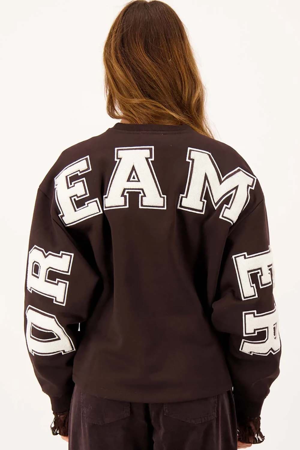 Zusss Sweater Bruin dames