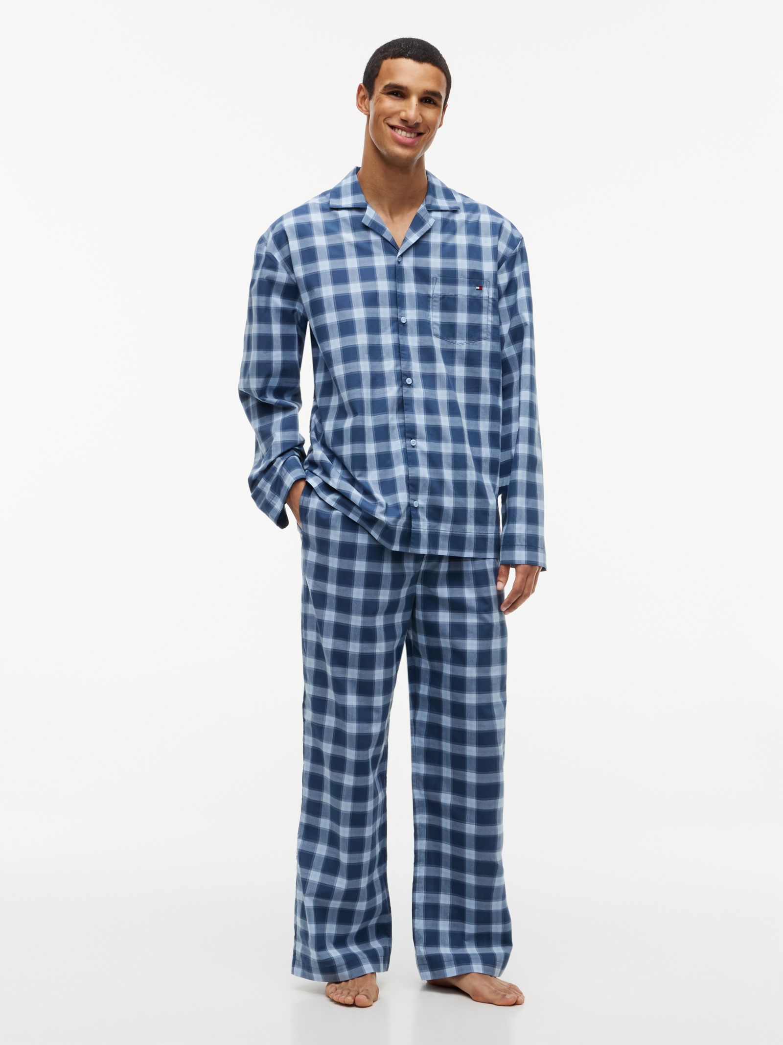 Tommy Hilfiger TH Original Geweven pyjamaset met print