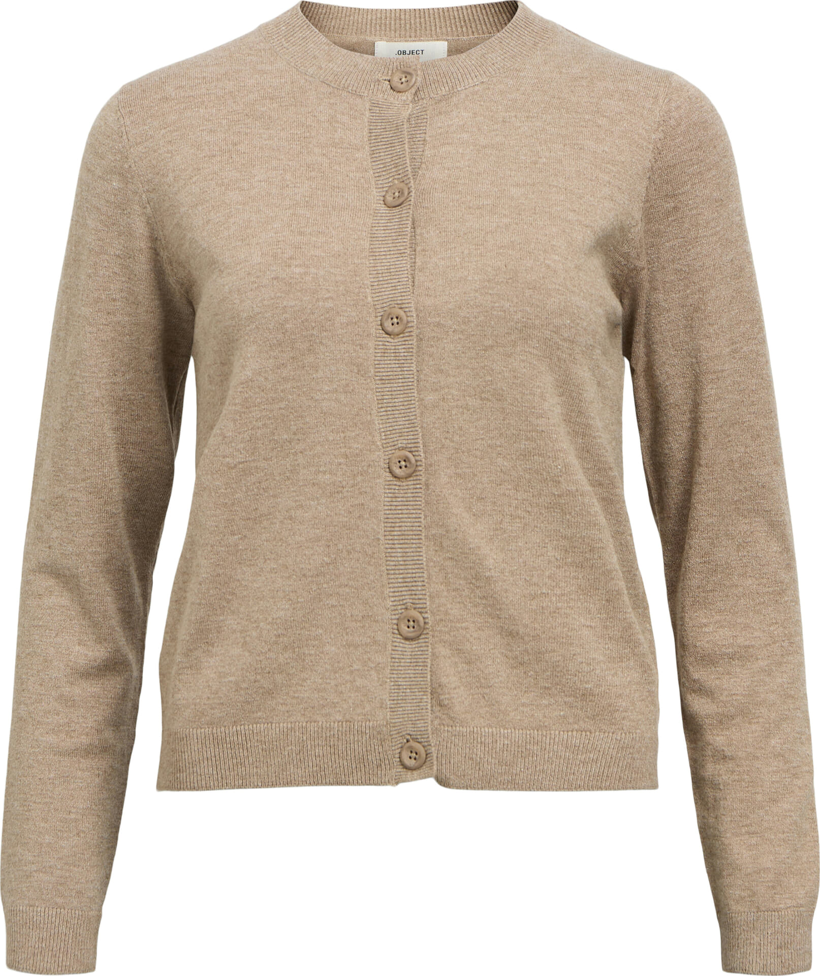 Object Vest Thess Beige dames