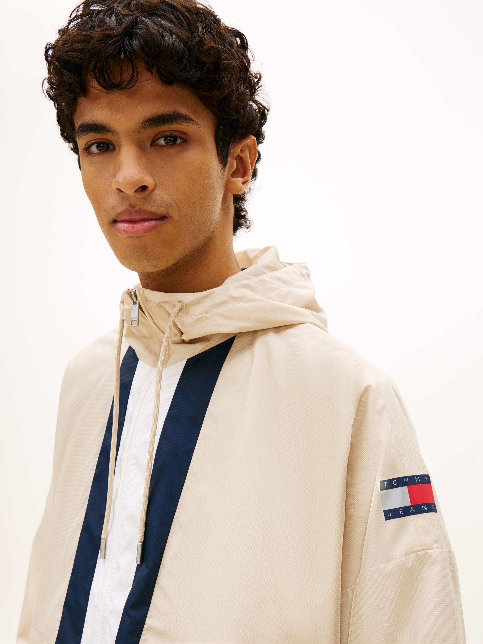 Tommy Jeans oversized waterafstotende Chicago windbreaker
