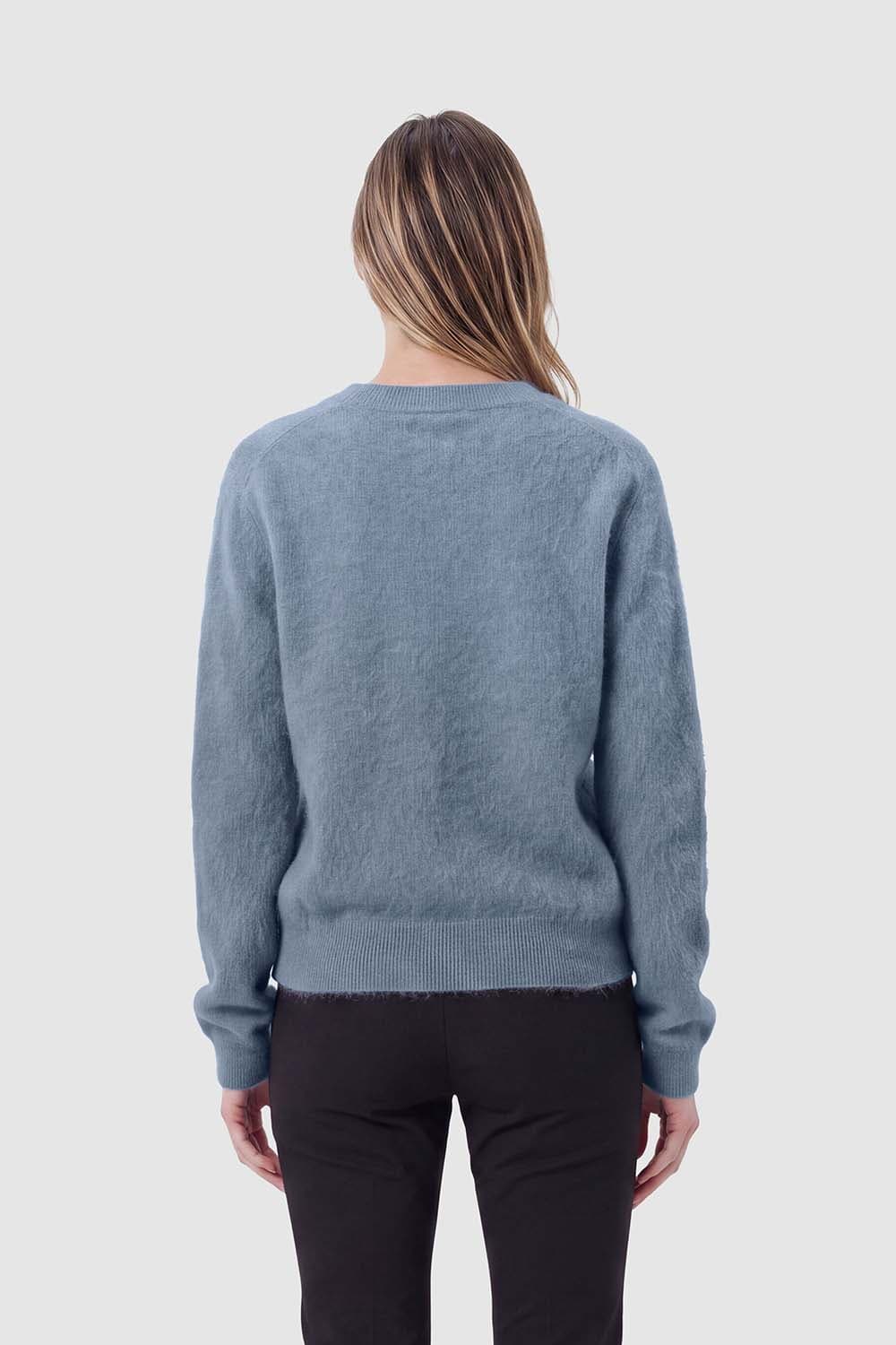 Moscow Pullover Florance Hemelsblauw dames