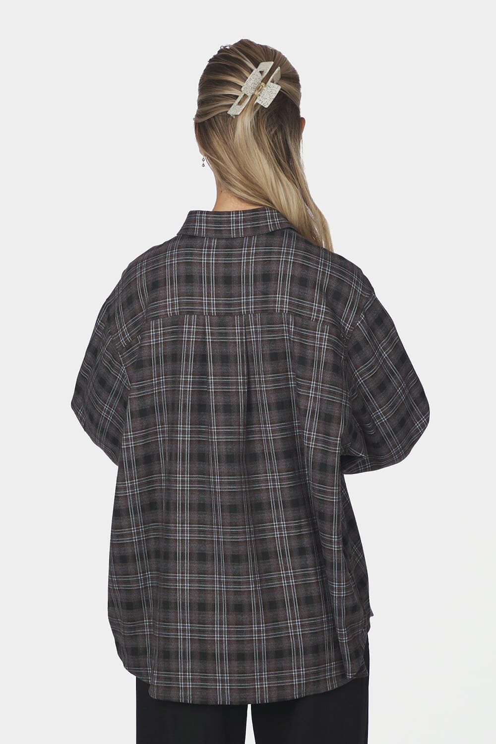 Neo Noir Blouse Dalma Check Multi dames