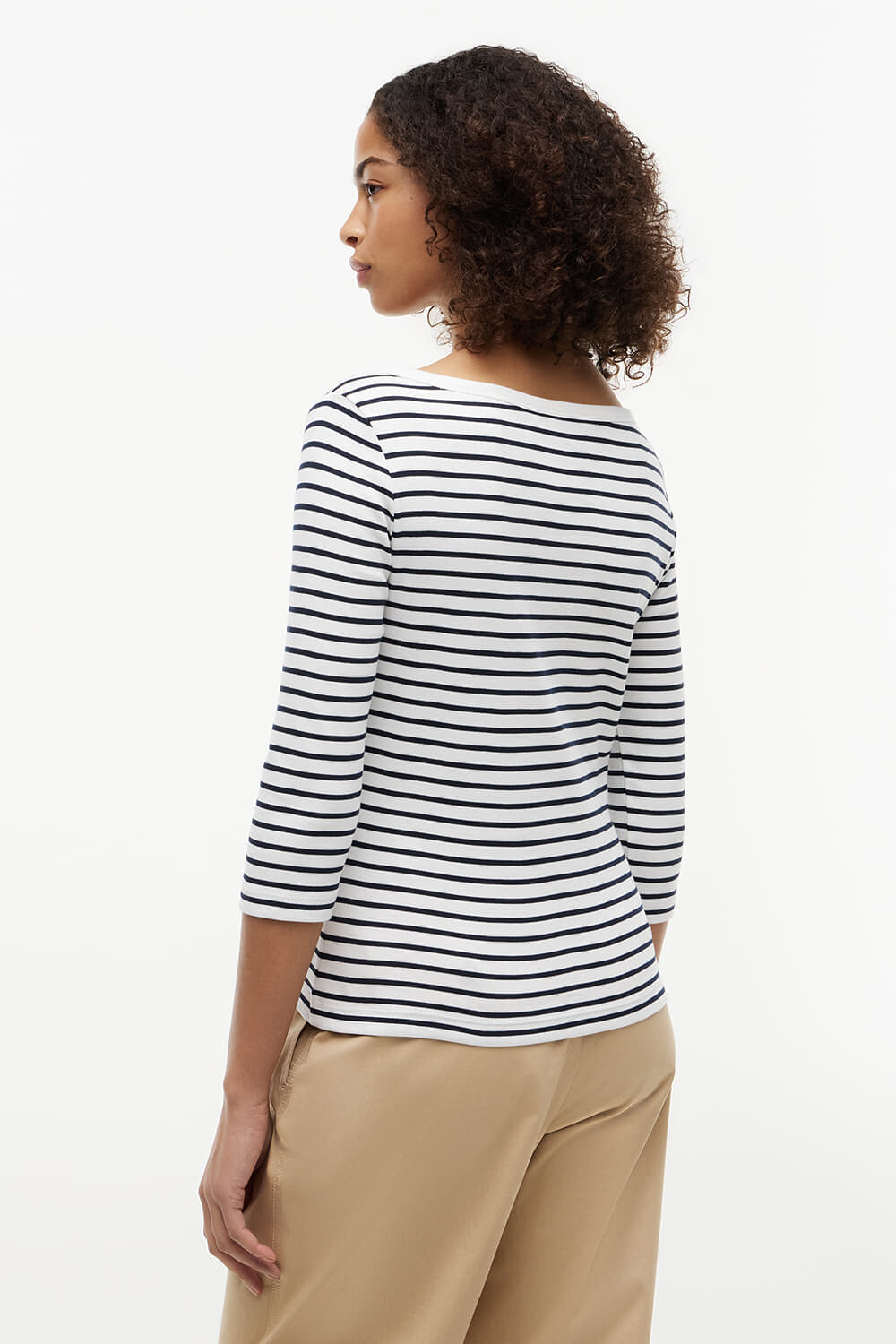 Tommy Hilfiger Shirt Cody Boarneck Blauw dames