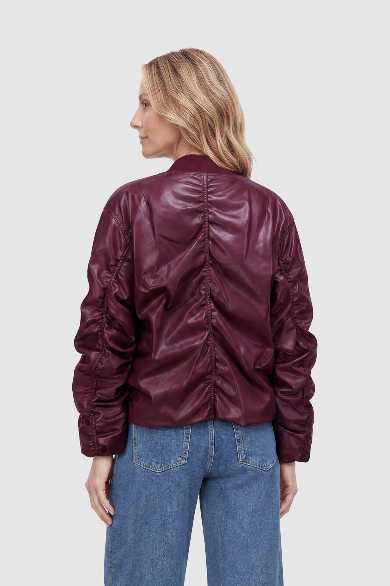 The Shirt Project Jas Bordeaux Rood dames
