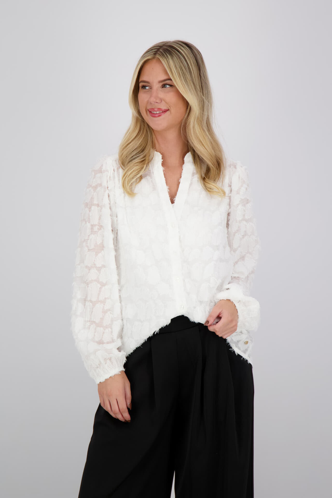 Vive La Femme Blouse Eva Wit dames