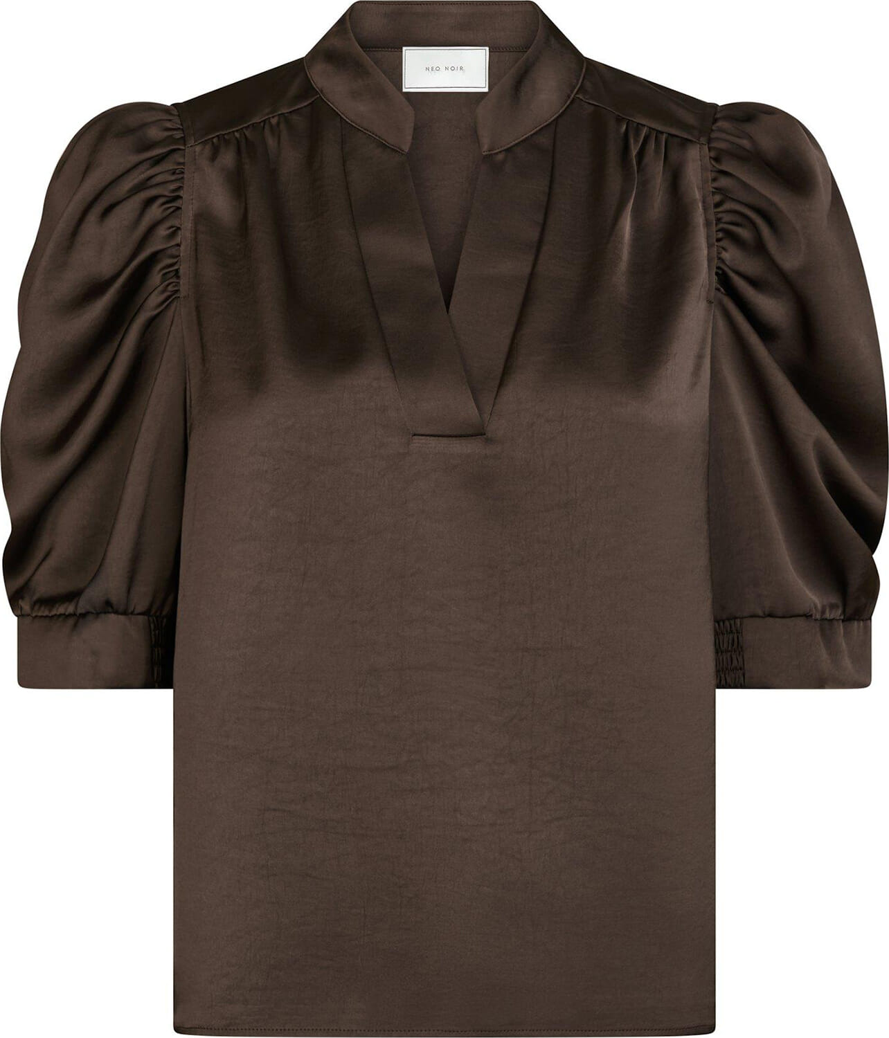 Neo Noir Blouse Roella Bruin dames in bruin