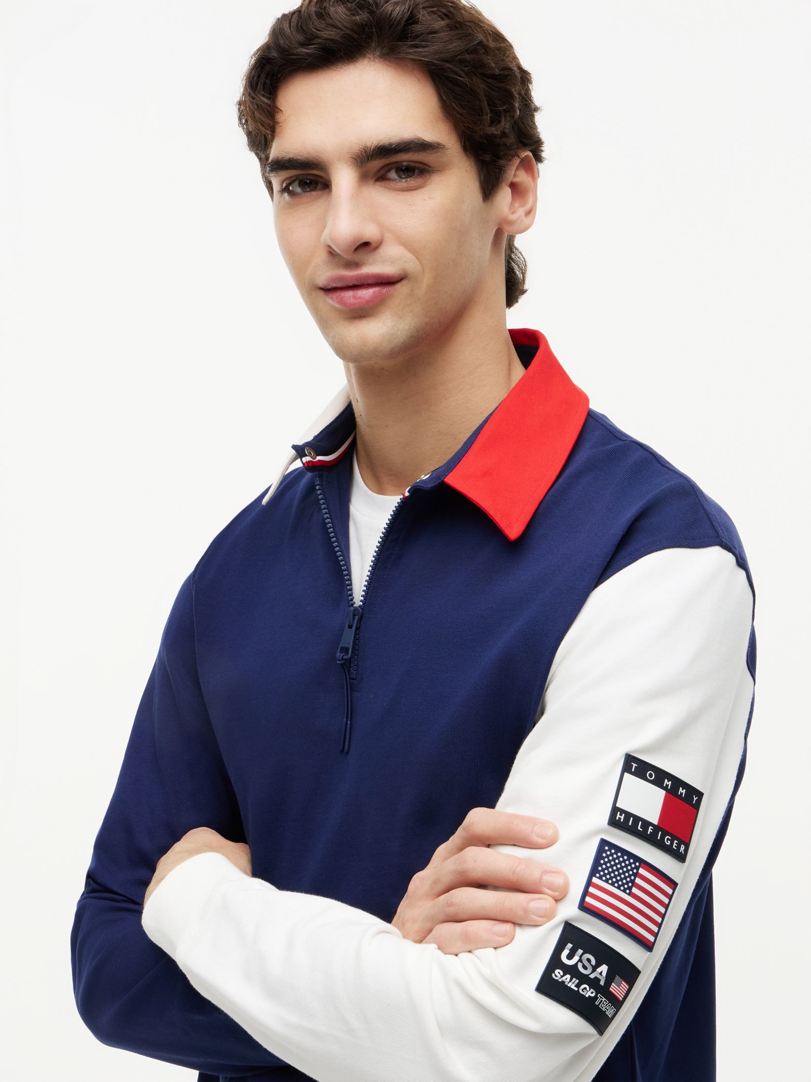 Tommy Hilfiger Tommy X US Sail GP Team Rugbyshirt