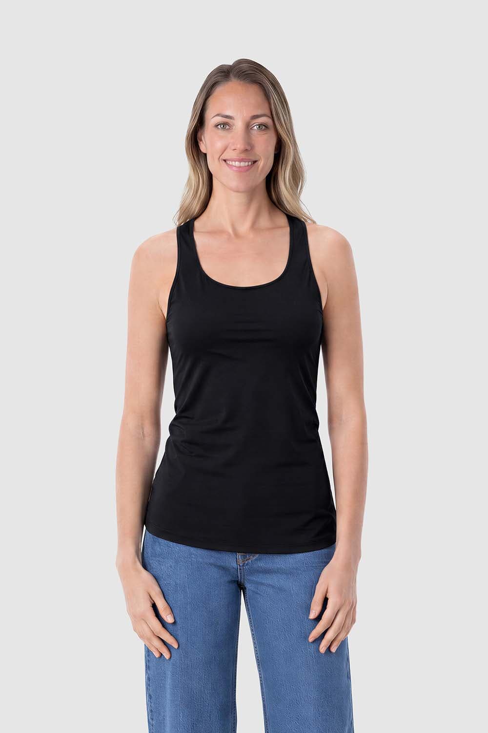 Freequent Top Sonia Zwart dames