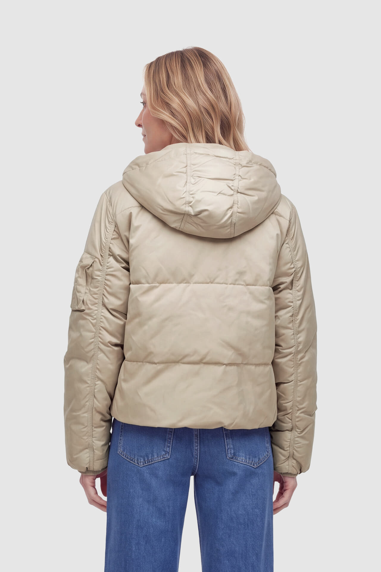 Moscow Jas Atlena Beige dames