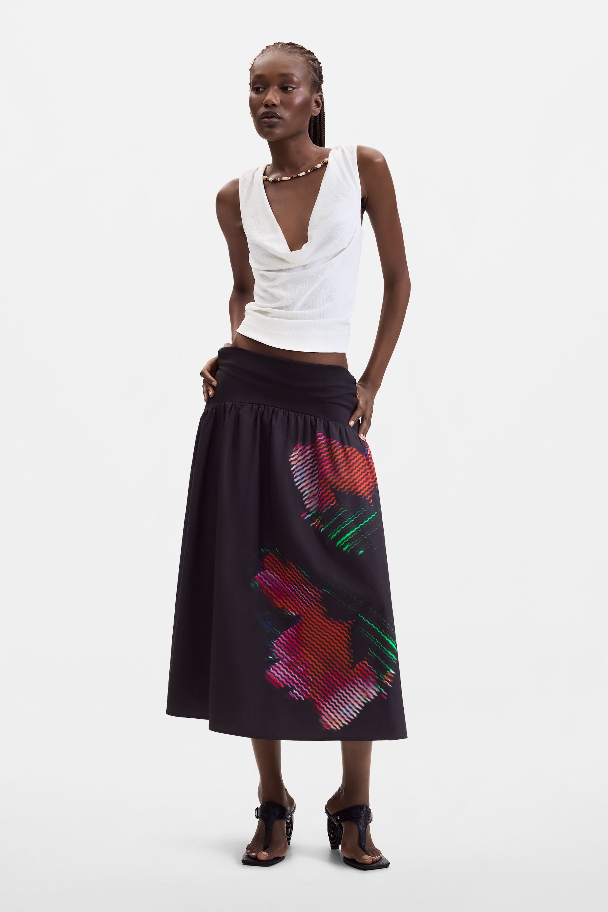 Desigual Midirok met pixeleffect