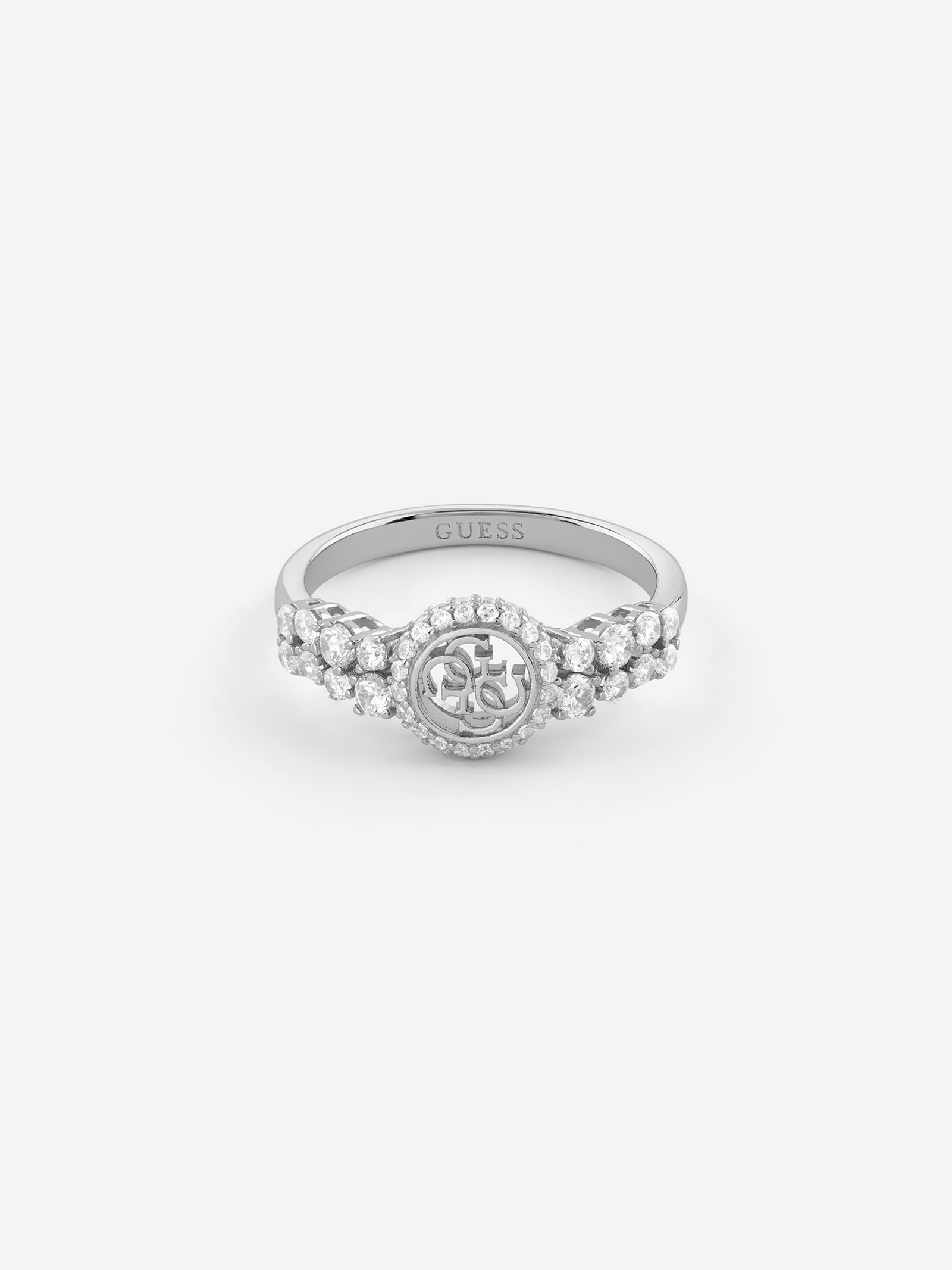 Guess Pretty Ring in zilver