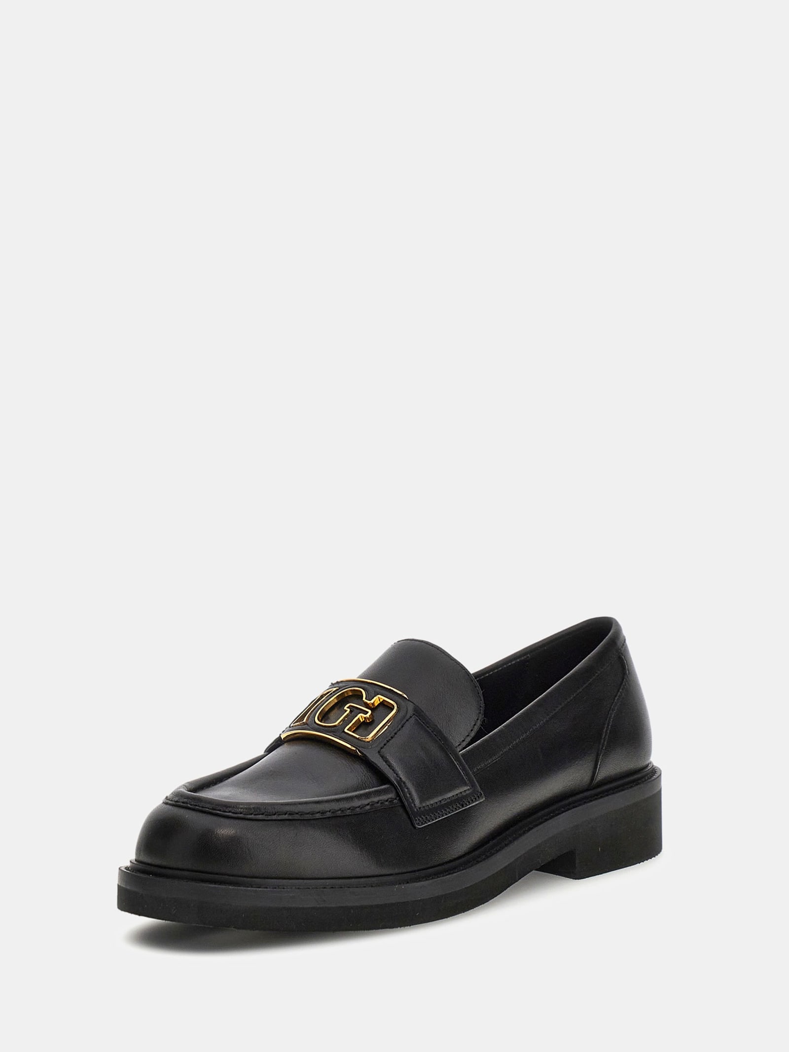 Guess Mocassin Shuttle Echt Leer
