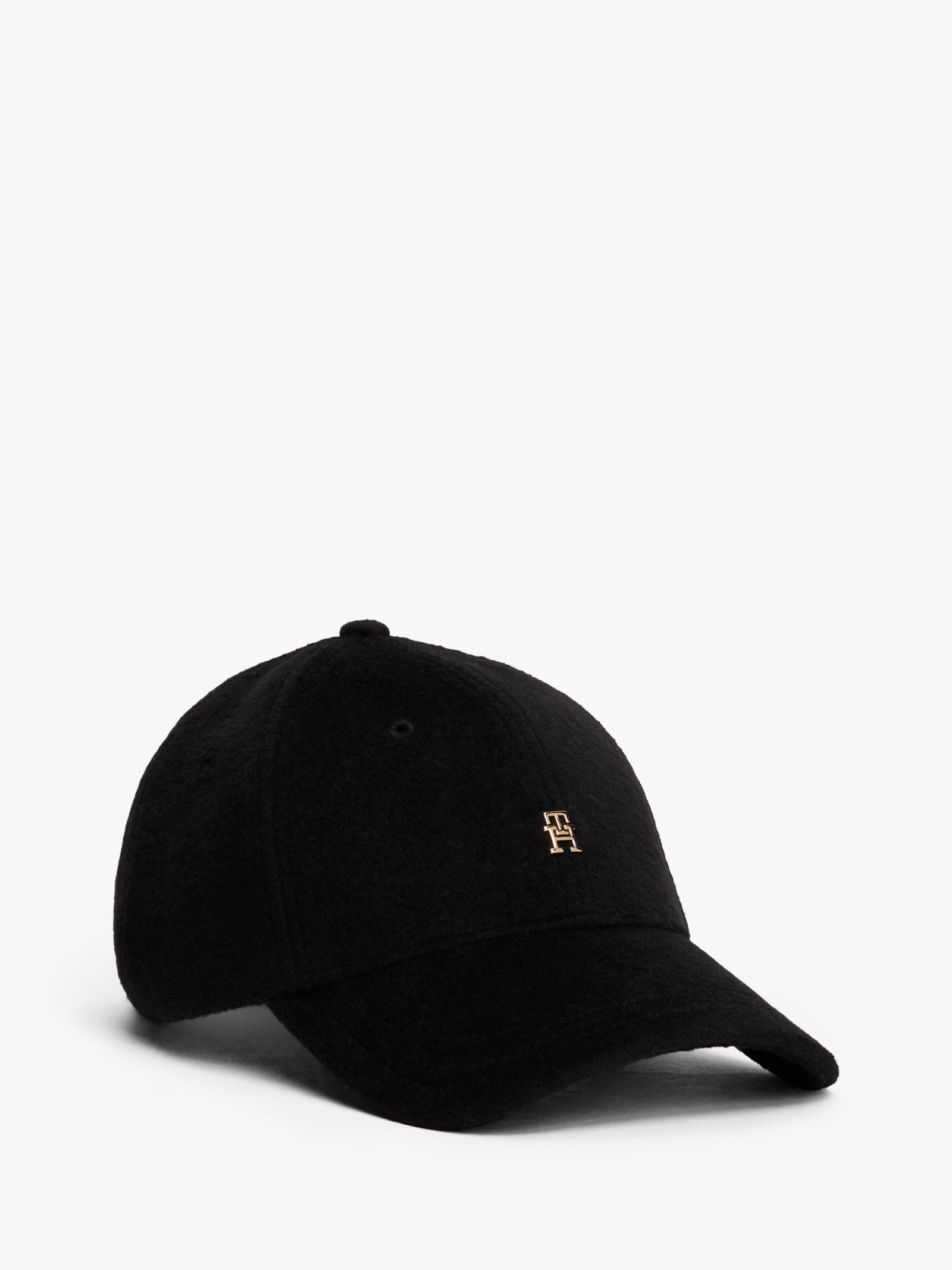 Tommy Hilfiger Chic baseballcap met TH Monogram in zwart