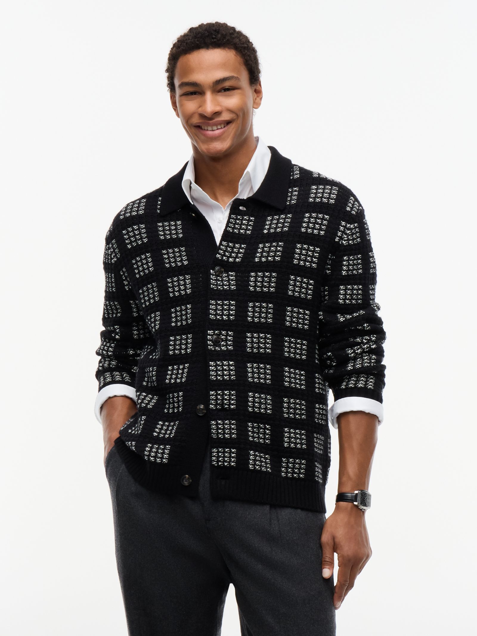 Tommy Hilfiger New York Label relaxed fit wolmix vest