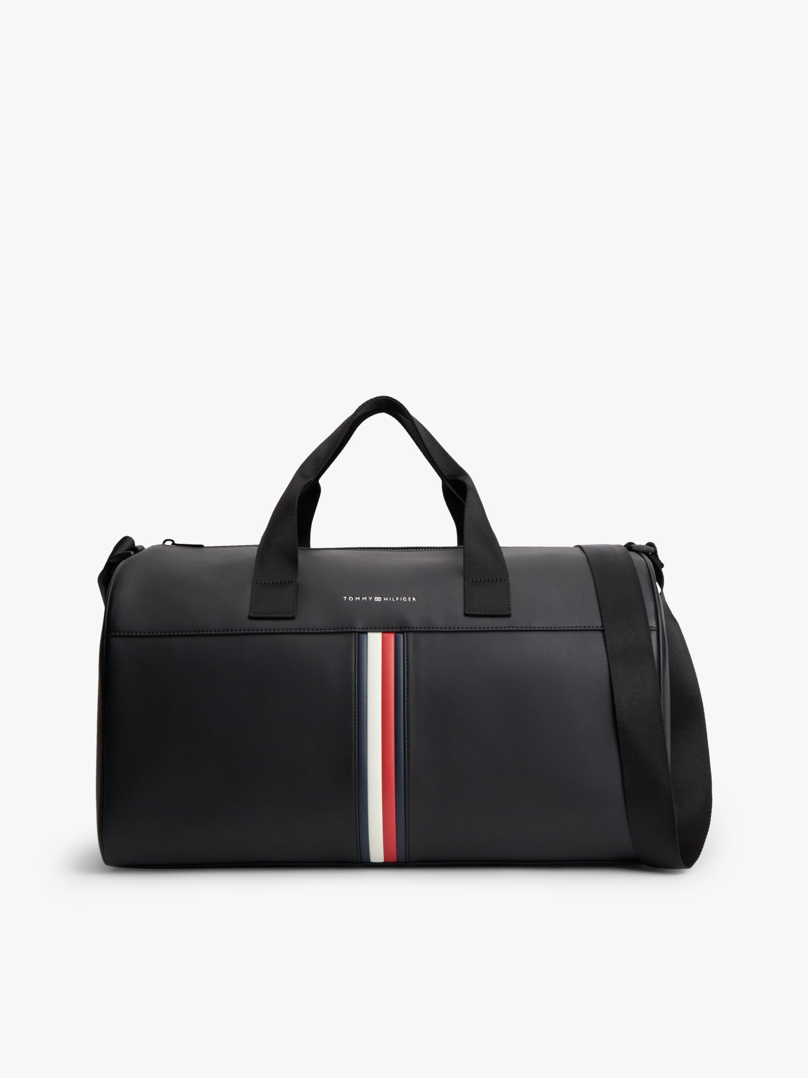 Tommy Hilfiger Reistas met metallic logo en signature tape