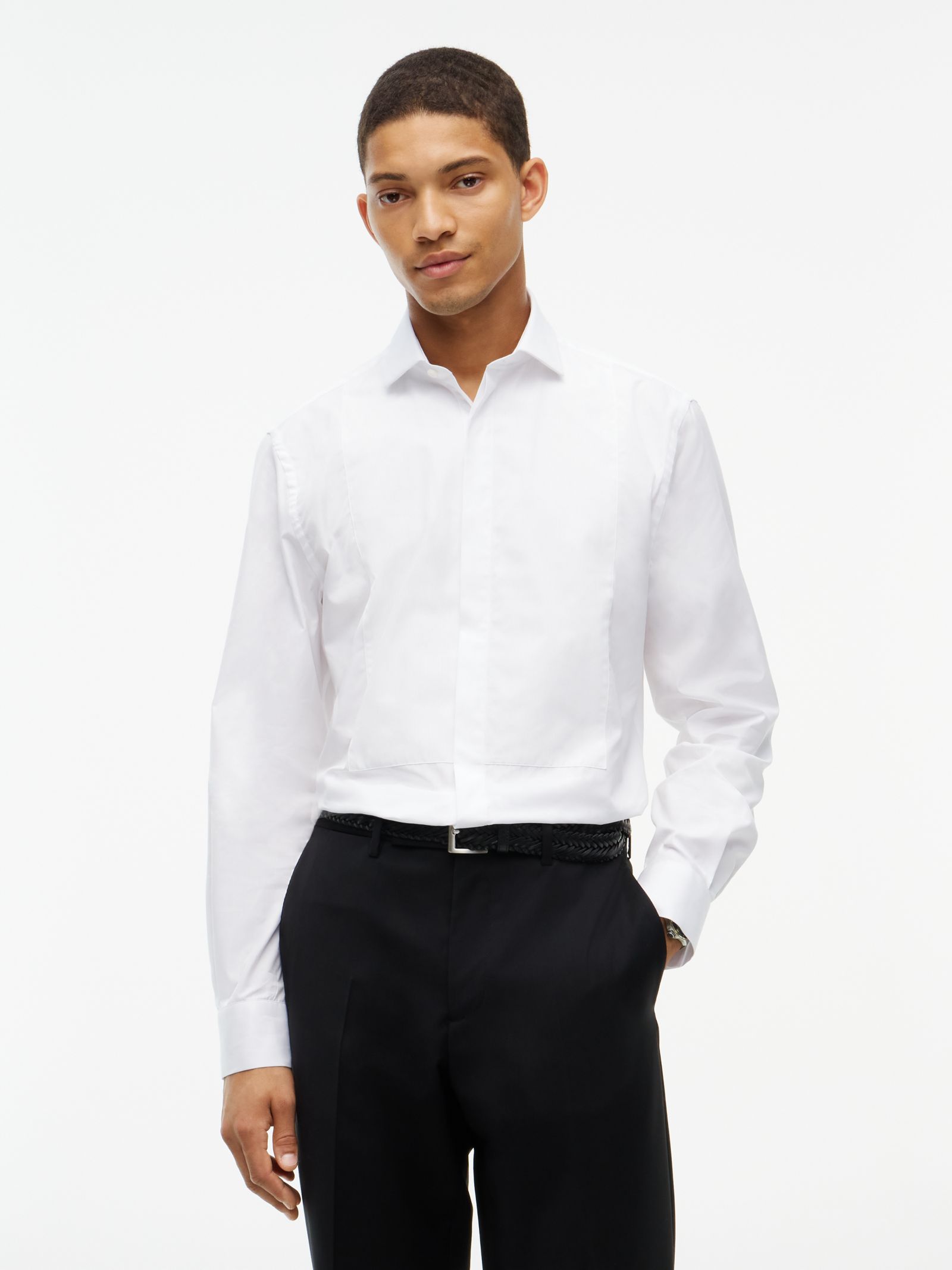 Tommy Hilfiger New York Label Regular Fit Smokingoverhemd