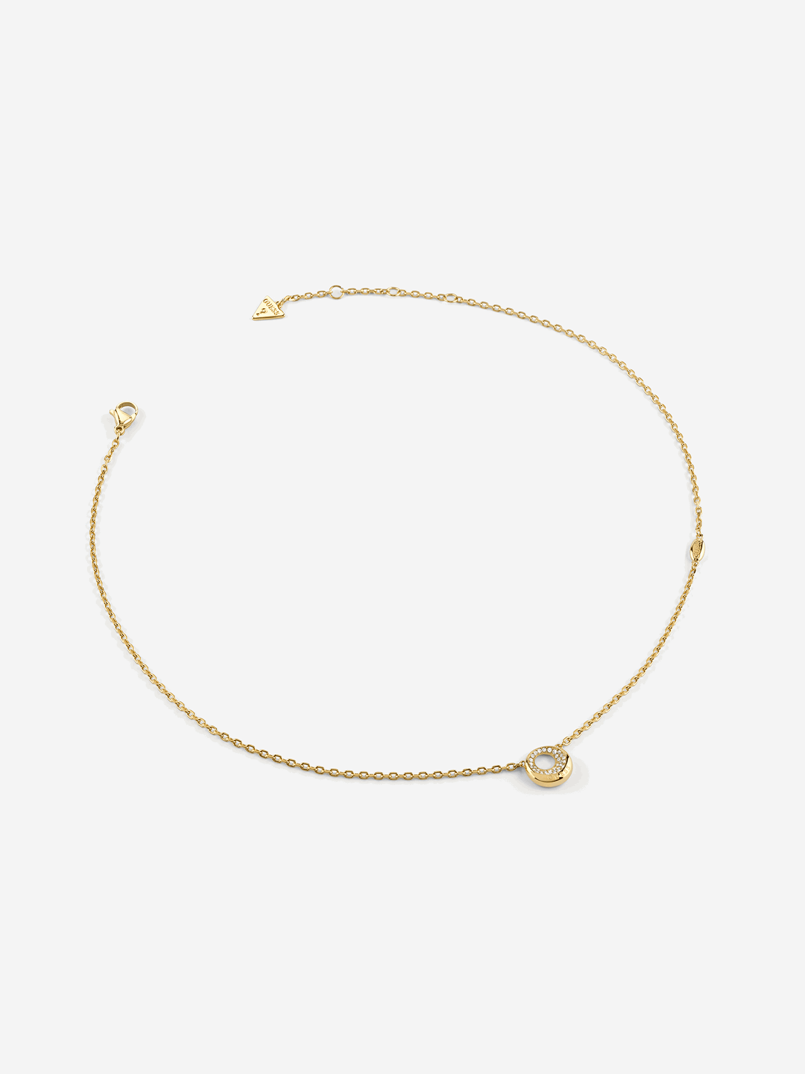 Guess Moon Drops Ketting in goud