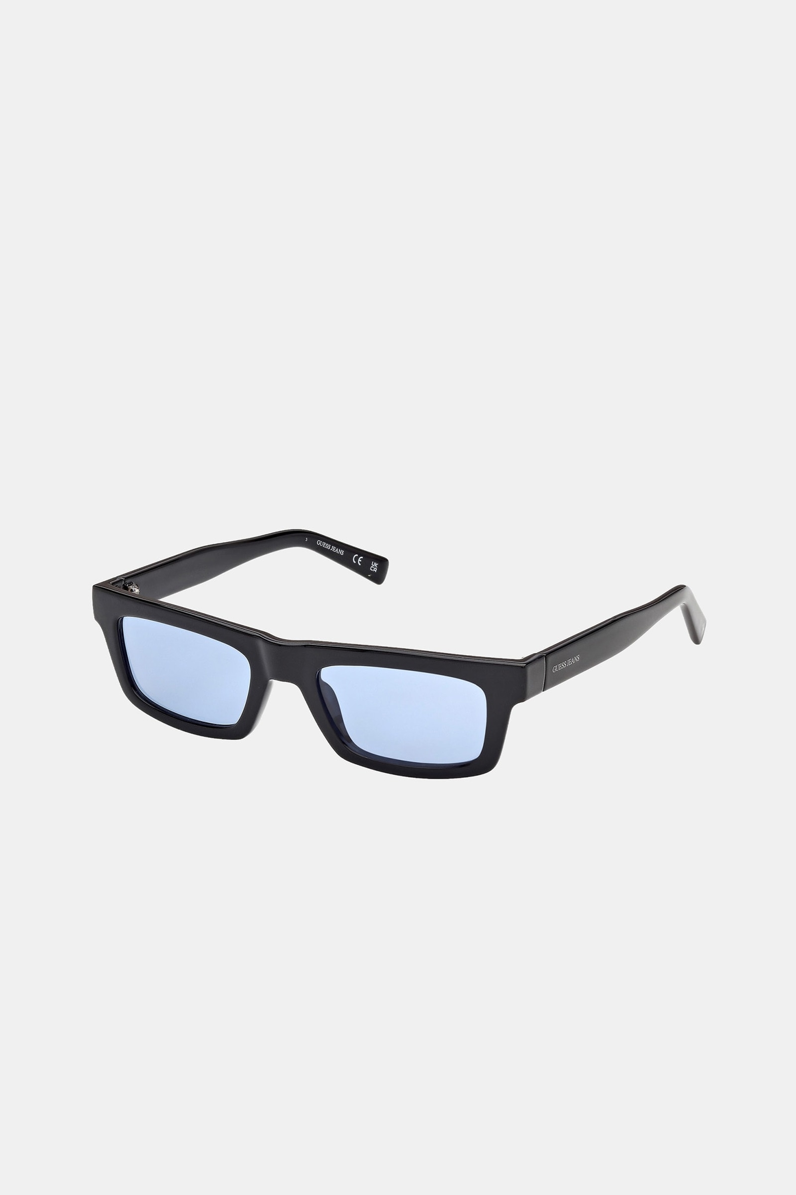 Guess Rechthoekige Zonnebrillen for men in zwart