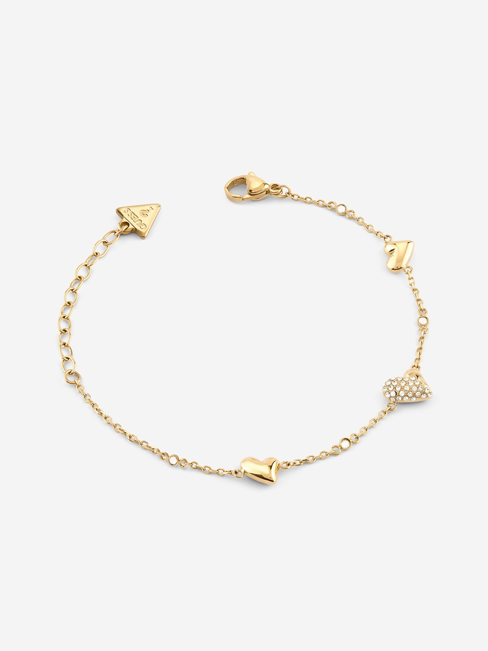 Guess Golden Love-Armband in goud