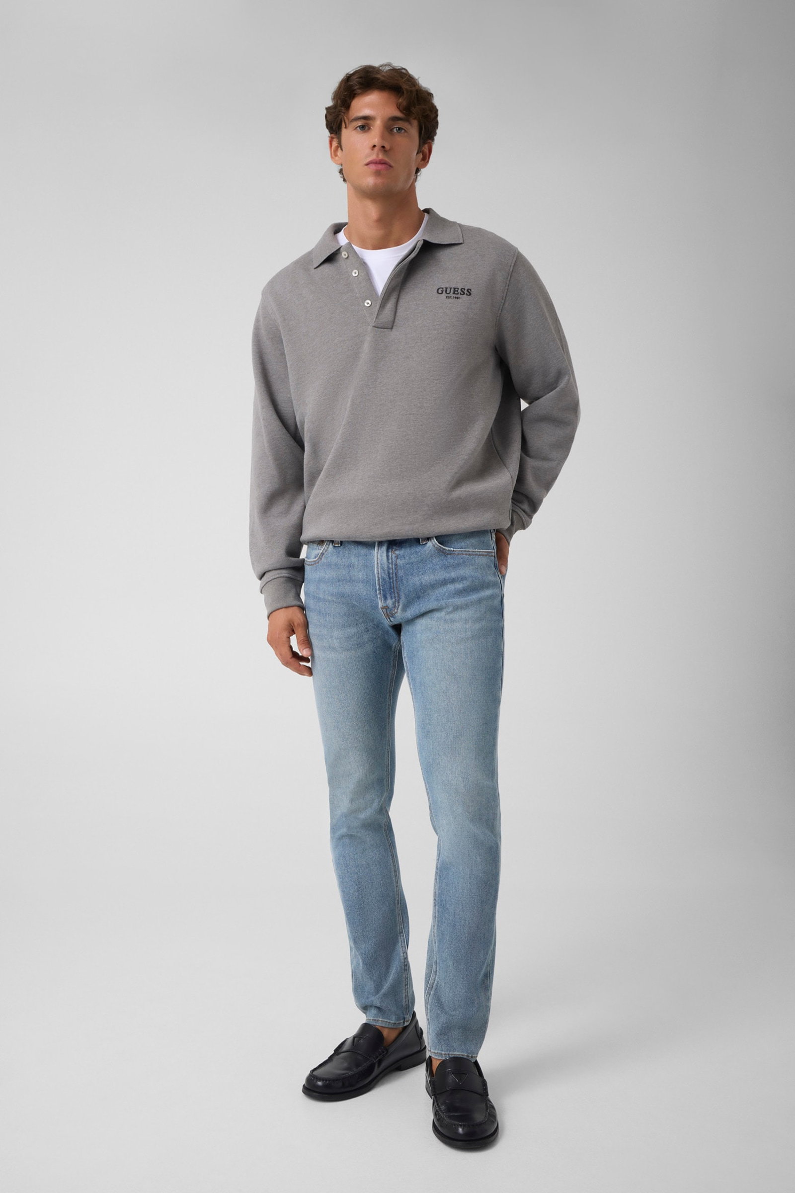 Guess Miami Skinny Jeans in blauw