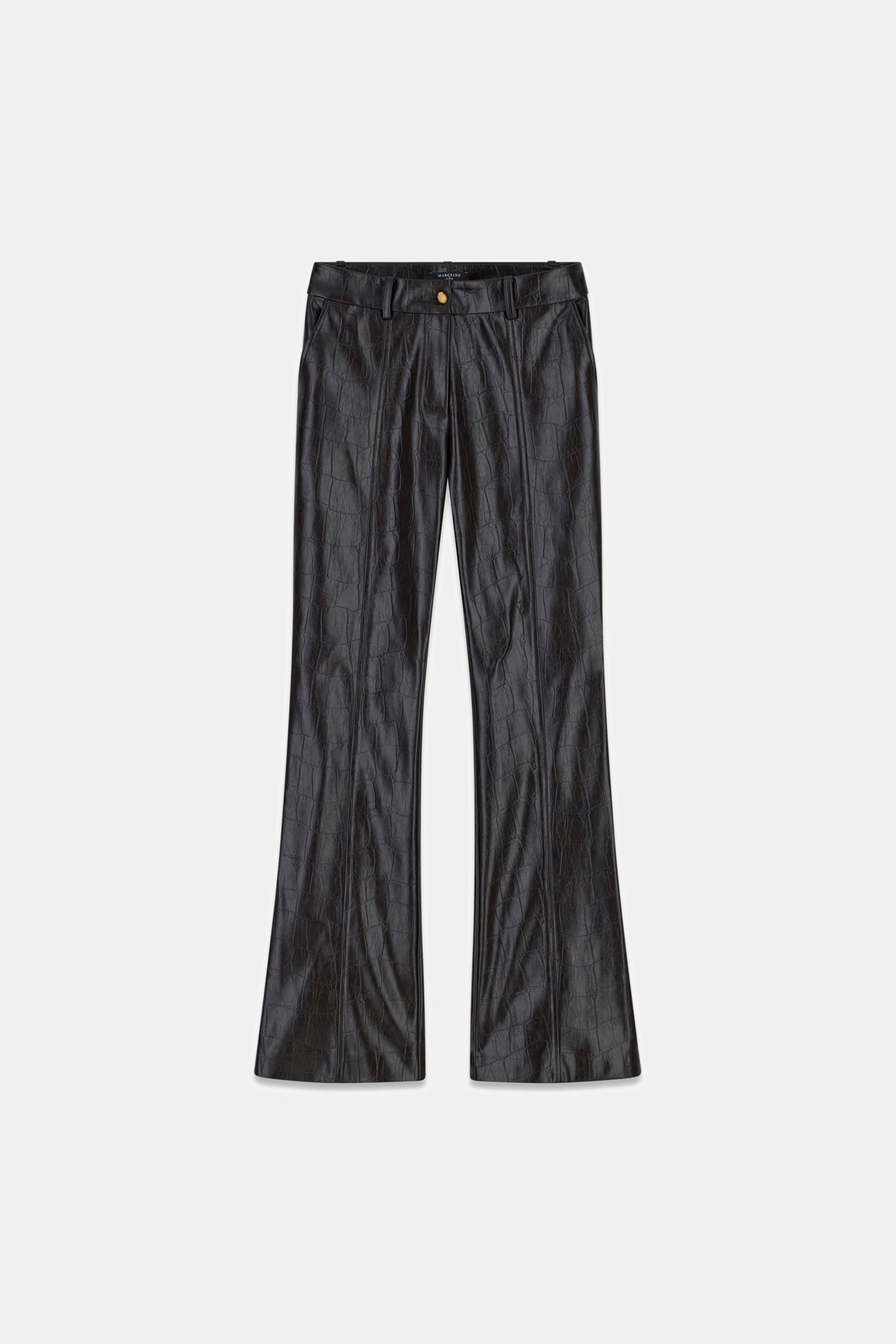 Guess Marciano Broek Van Kunstleer in bruin