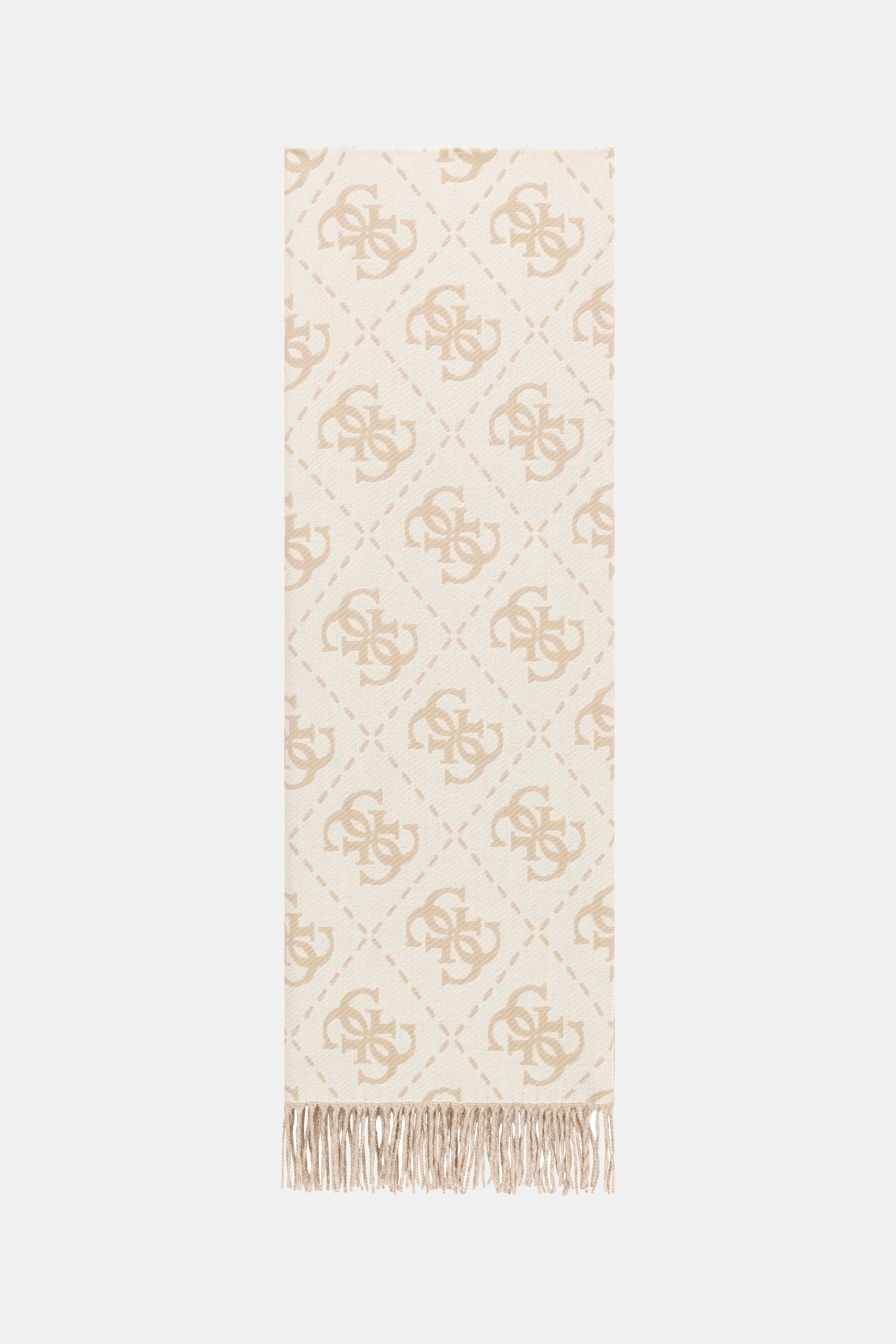 Guess Sjaal Nolana 4G-Logo in beige